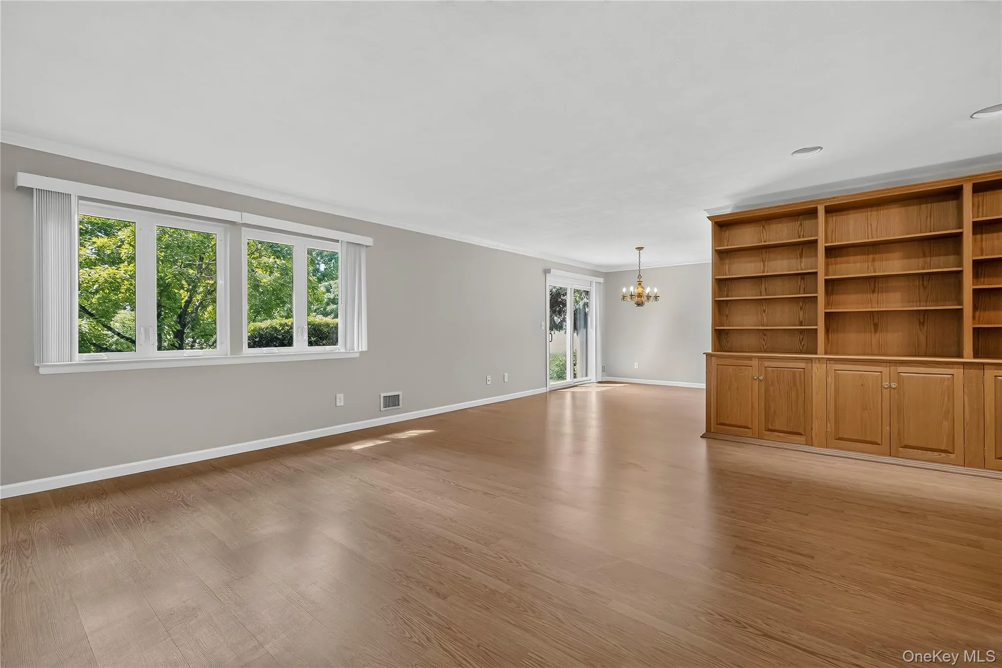 Beautiful scenery from the sliders and oversized living room windows. Beautiful scenery from the sliders and oversized living room windows.