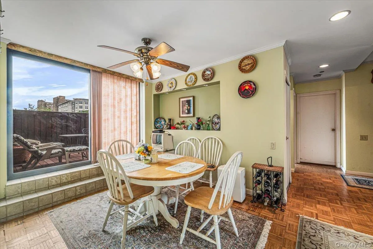 Dining area with view of patio/deck Dining area with view of patio/deck