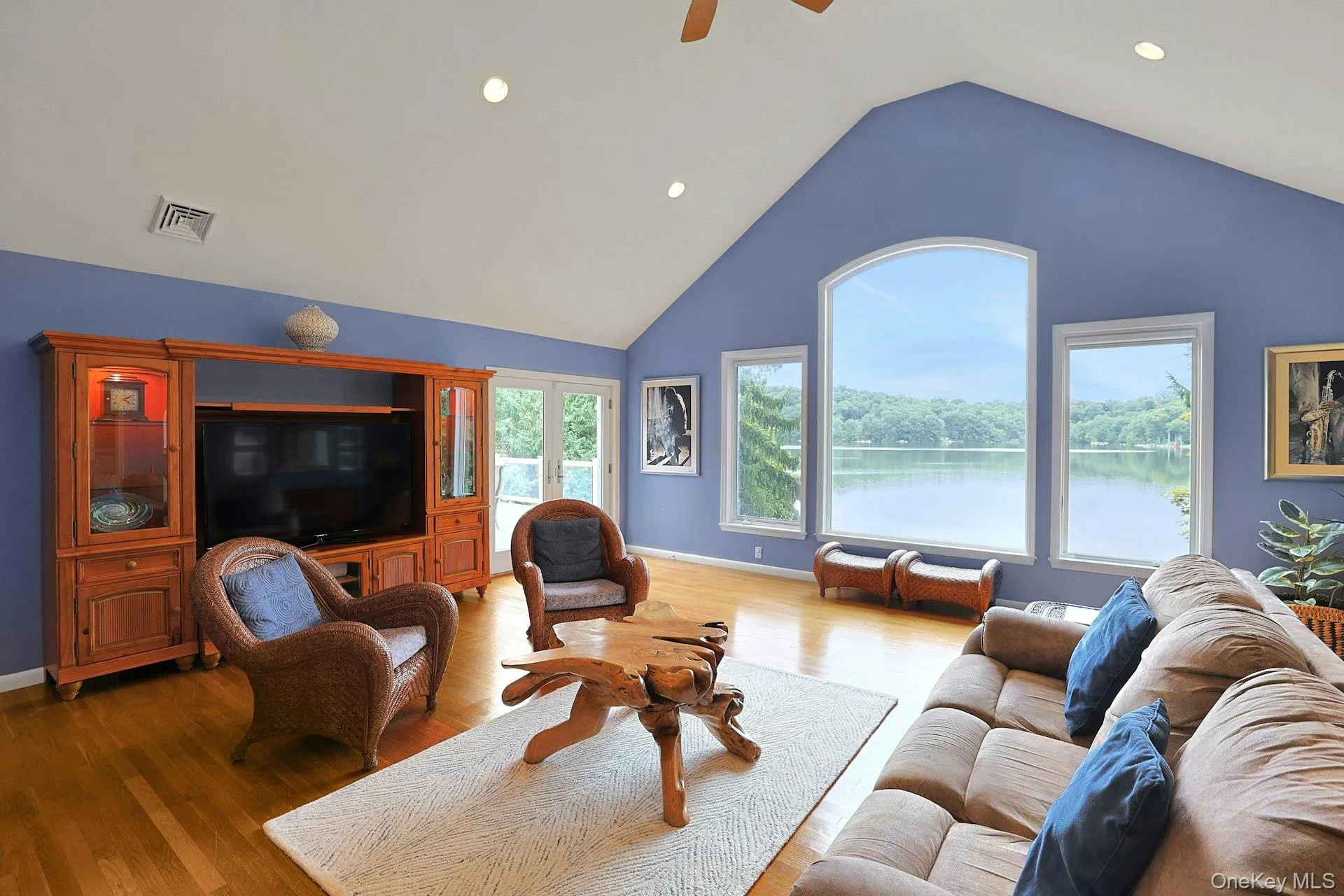 Where every seat comes with a view. Enjoy stunning lake views right from the living room. Where every seat comes with a view. Enjoy stunning lake views right from the living room.