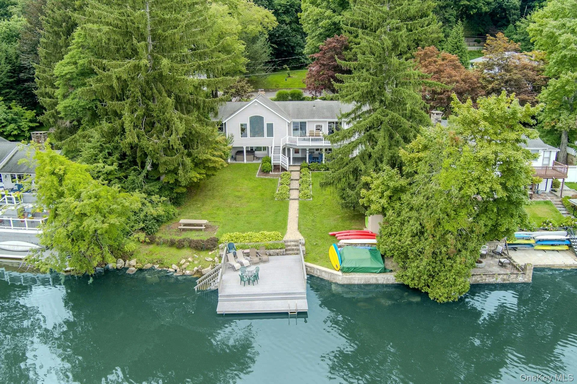 Live on vacation every day! This dream lake house has it all, only an hour from NYC! Who needs the Hamptons, when you can have the lake life of your dreams so close, with private dock and a stunning waterfront setting. Live on vacation every day! This dream lake house has it all, only an hour from NYC! Who needs the Hamptons, when you can have the lake life of your dreams so close, with private dock and a stunning waterfront setting.