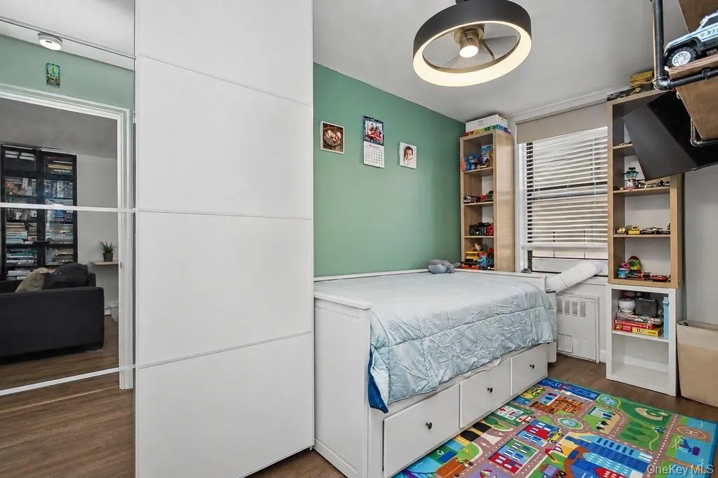 Second Bedroom has ceiling fan with light Second Bedroom has ceiling fan with light