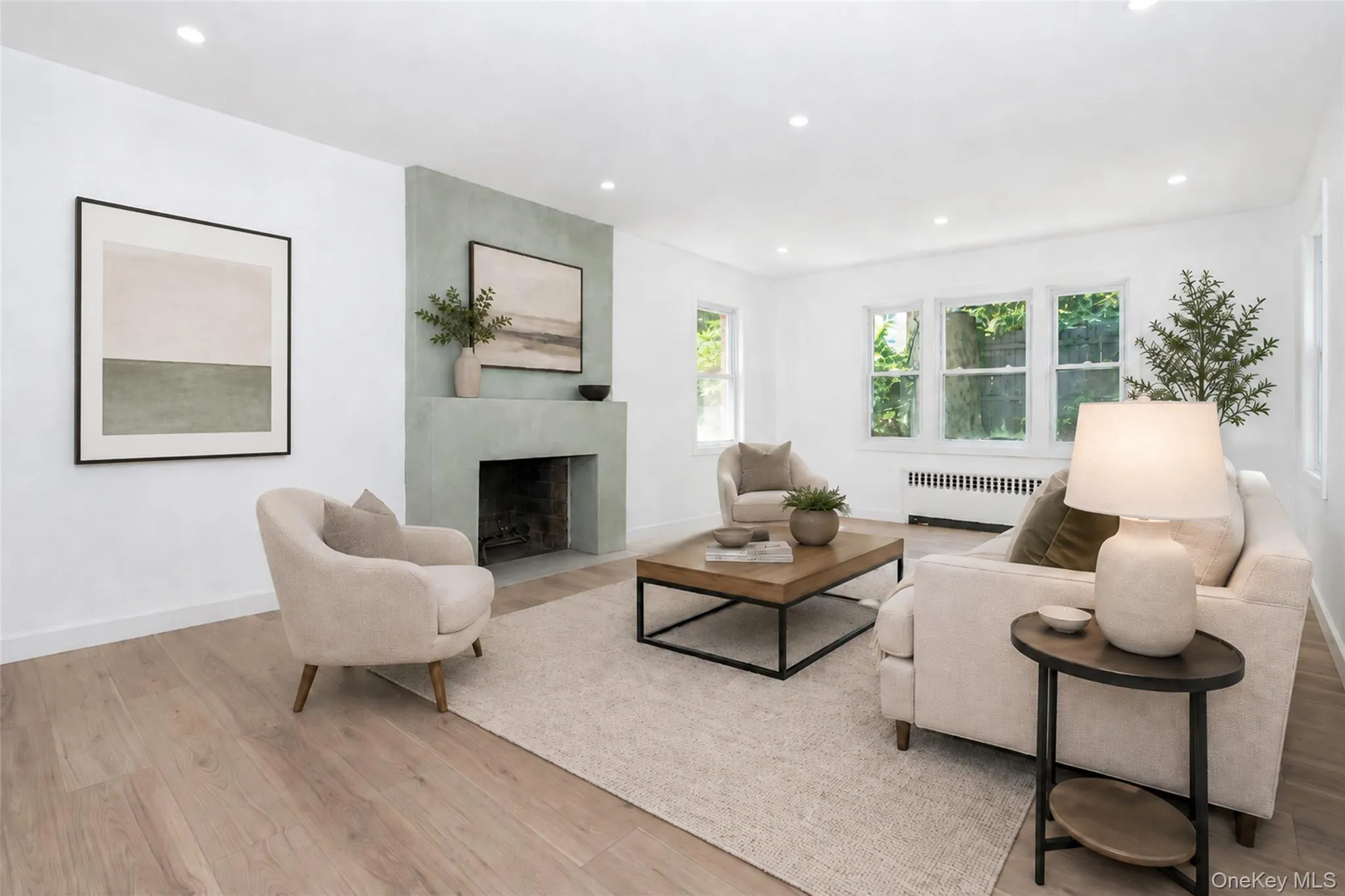 Virtually enhanced photo to showcase the space fully furnished. Virtually enhanced photo to showcase the space fully furnished.