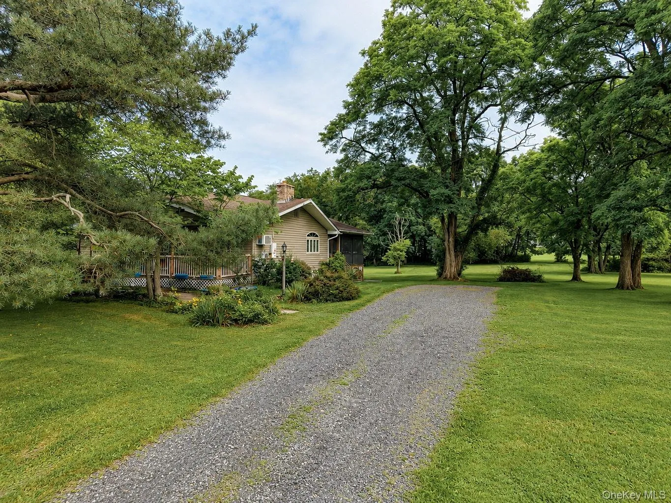 Gravel driveway Gravel driveway