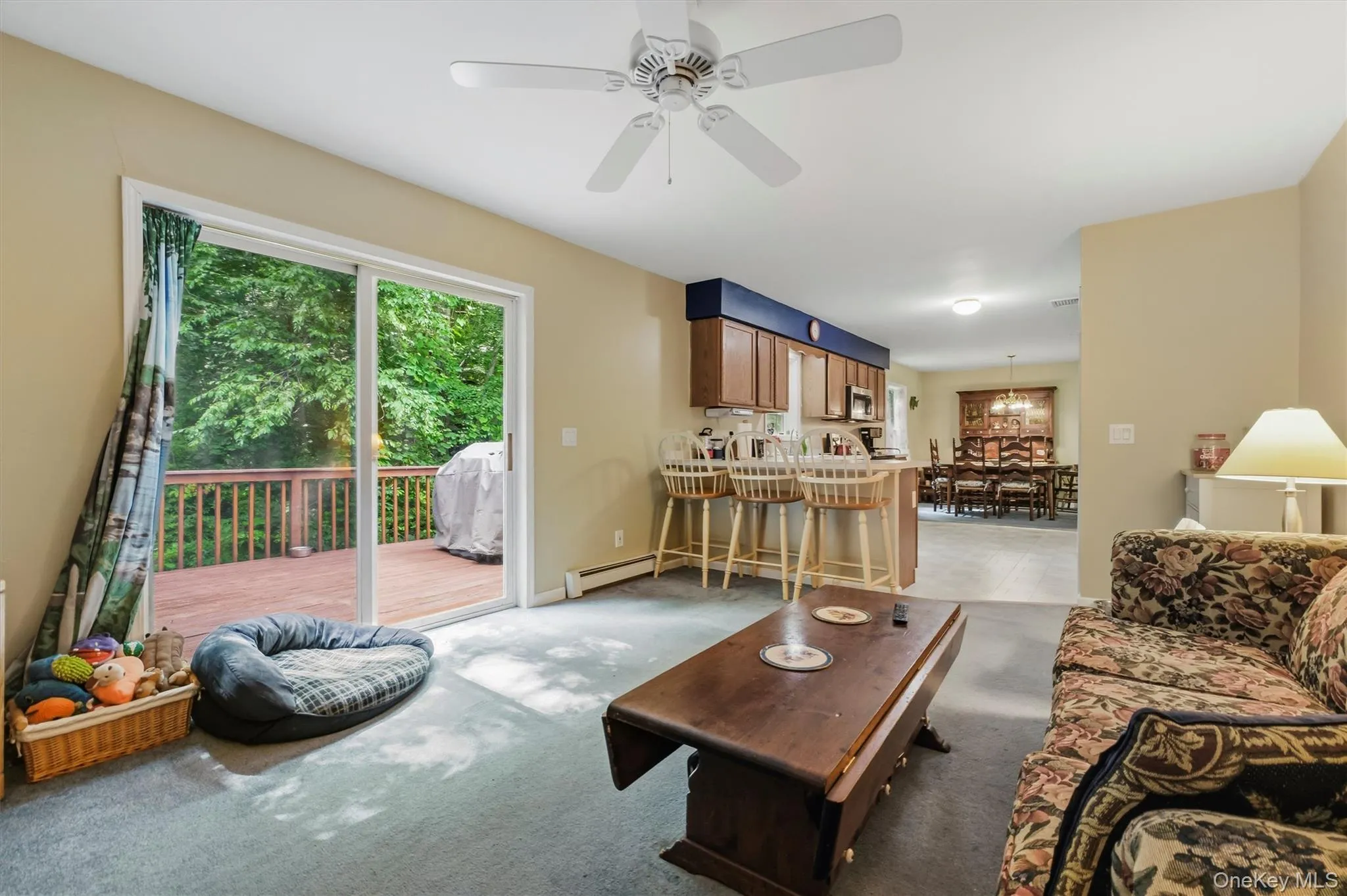 Lifestyle flows seamlessly from the kitchen to the family room and deck. Lifestyle flows seamlessly from the kitchen to the family room and deck.