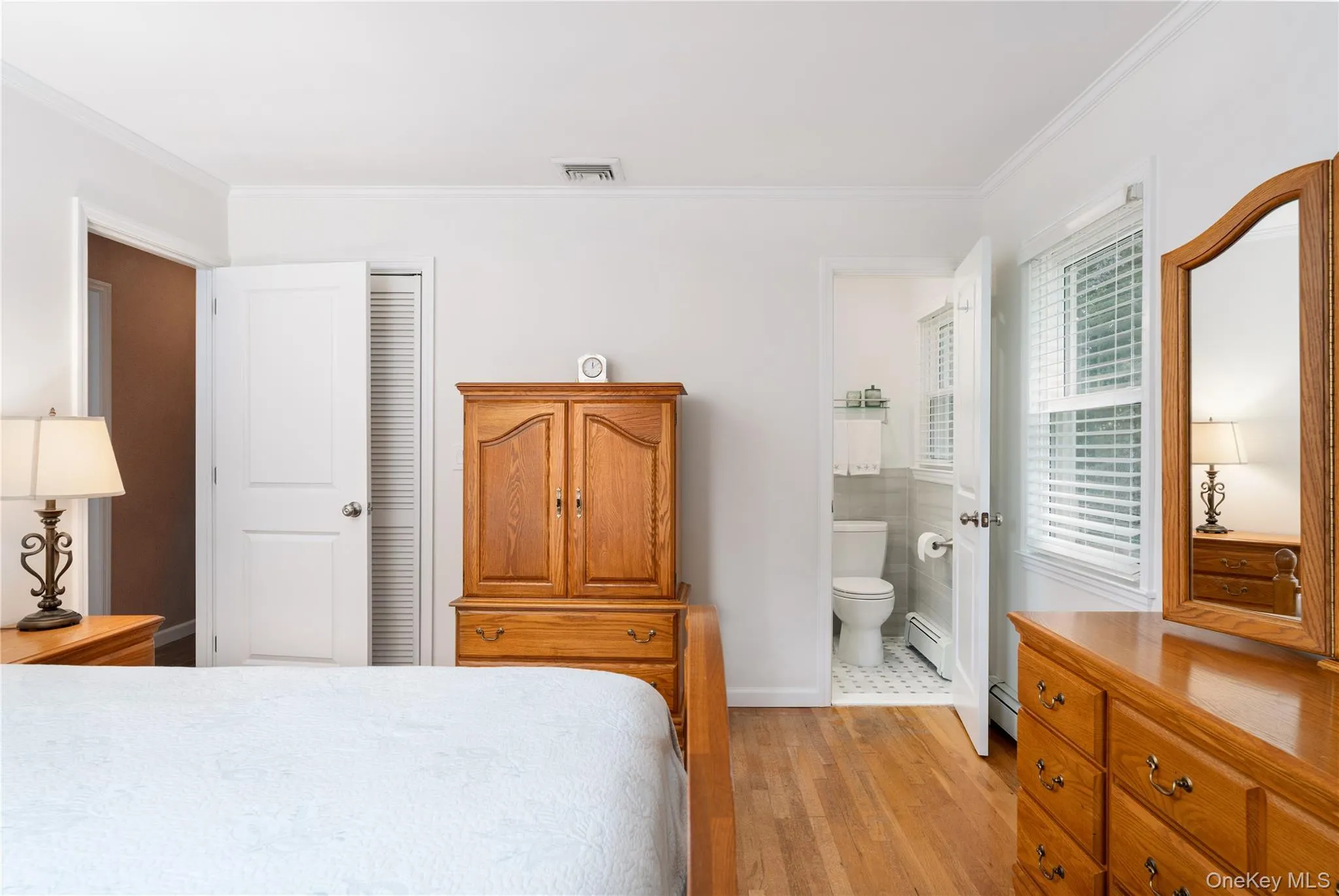 Hardwood floors with rasied panel doors Hardwood floors with rasied panel doors