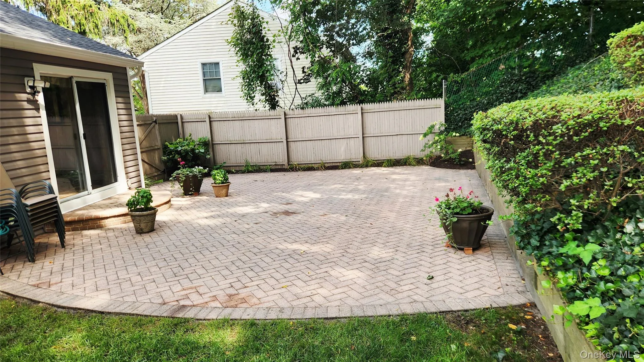 Brick patio Brick patio