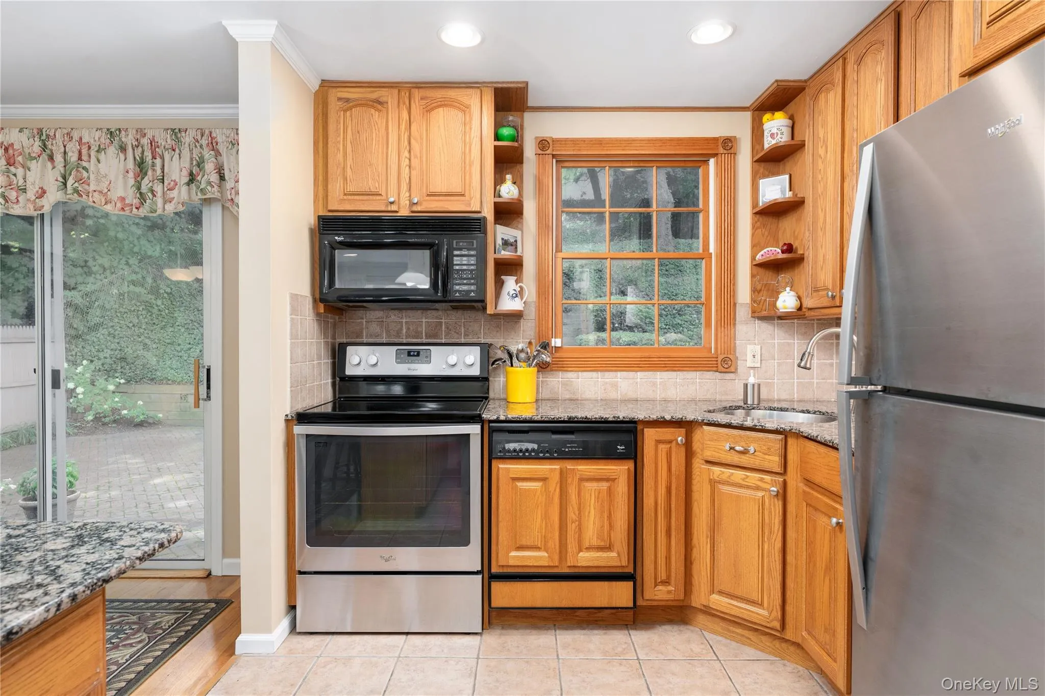 Kitchen open to formal dining room Kitchen open to formal dining room