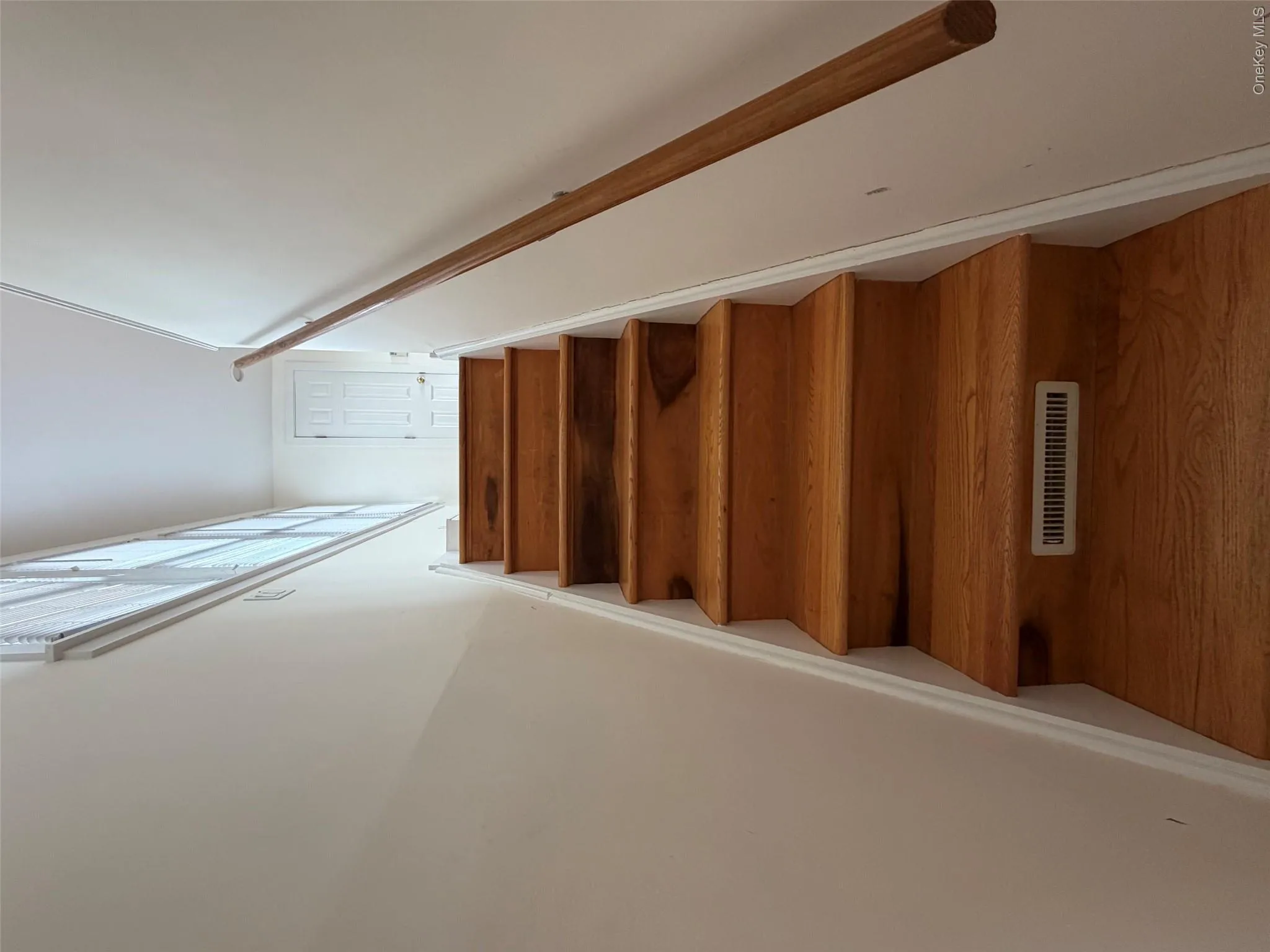 Stairs to private top floor ensuite primary bedroom Stairs to private top floor ensuite primary bedroom