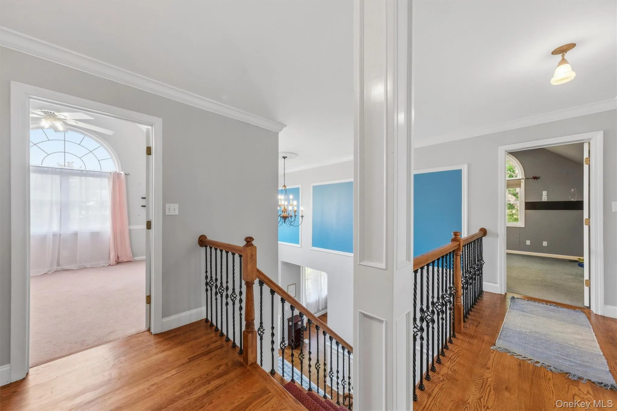 The second floor of the home features four generously sized bedrooms, two full baths, and a dedicated laundry room. The second floor of the home features four generously sized bedrooms, two full baths, and a dedicated laundry room.