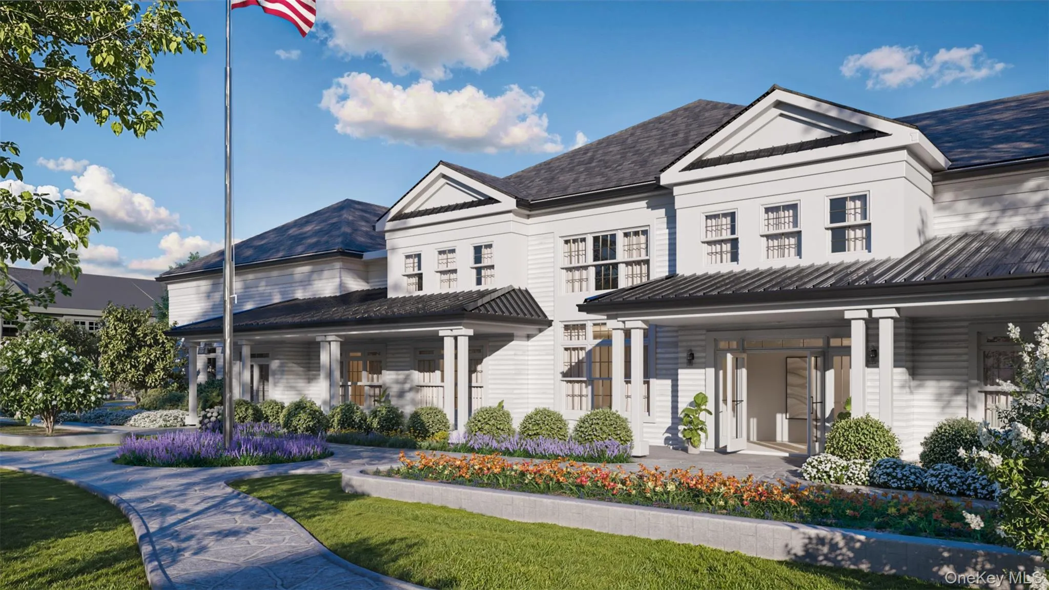 Clubhouse rendering Clubhouse rendering