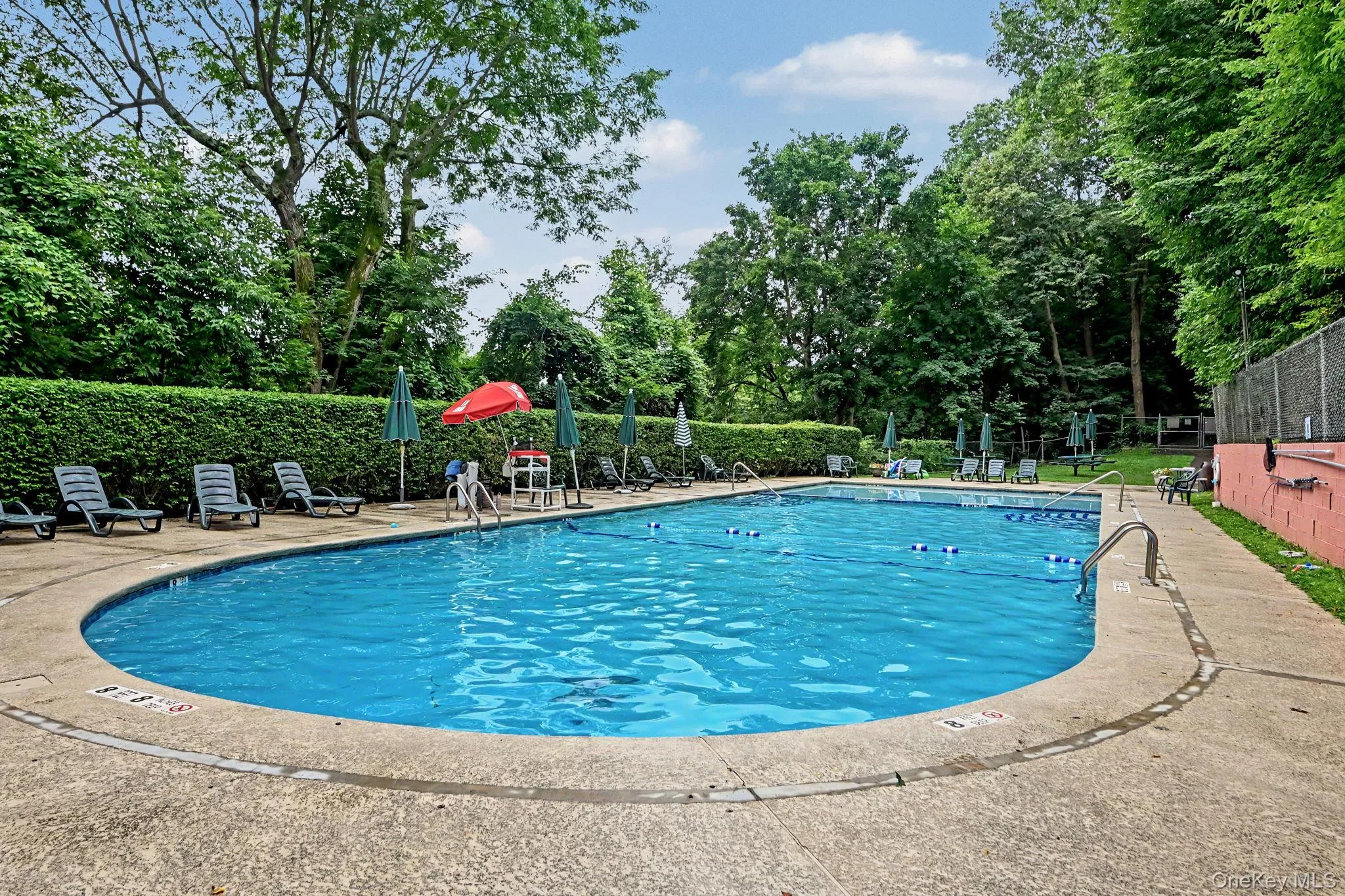 In ground pool with a lifeguard for community residents only In ground pool with a lifeguard for community residents only