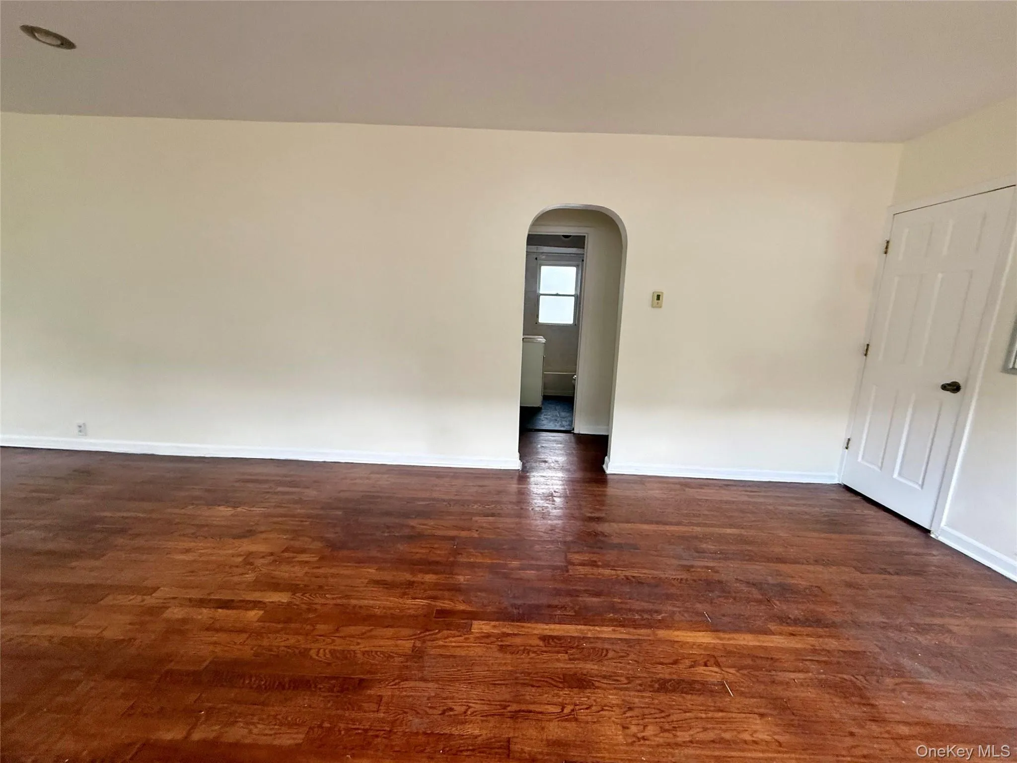 Hardwood flooring extending throughout the room Hardwood flooring extending throughout the room