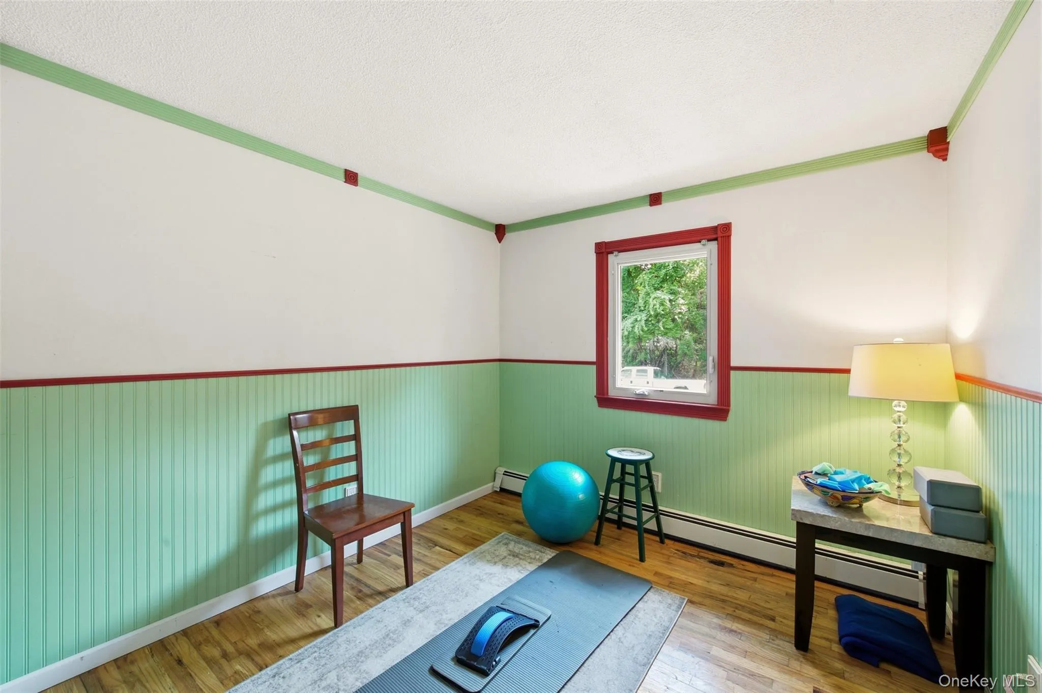 This bedroom currently being utilized as an exercise room. This bedroom currently being utilized as an exercise room.