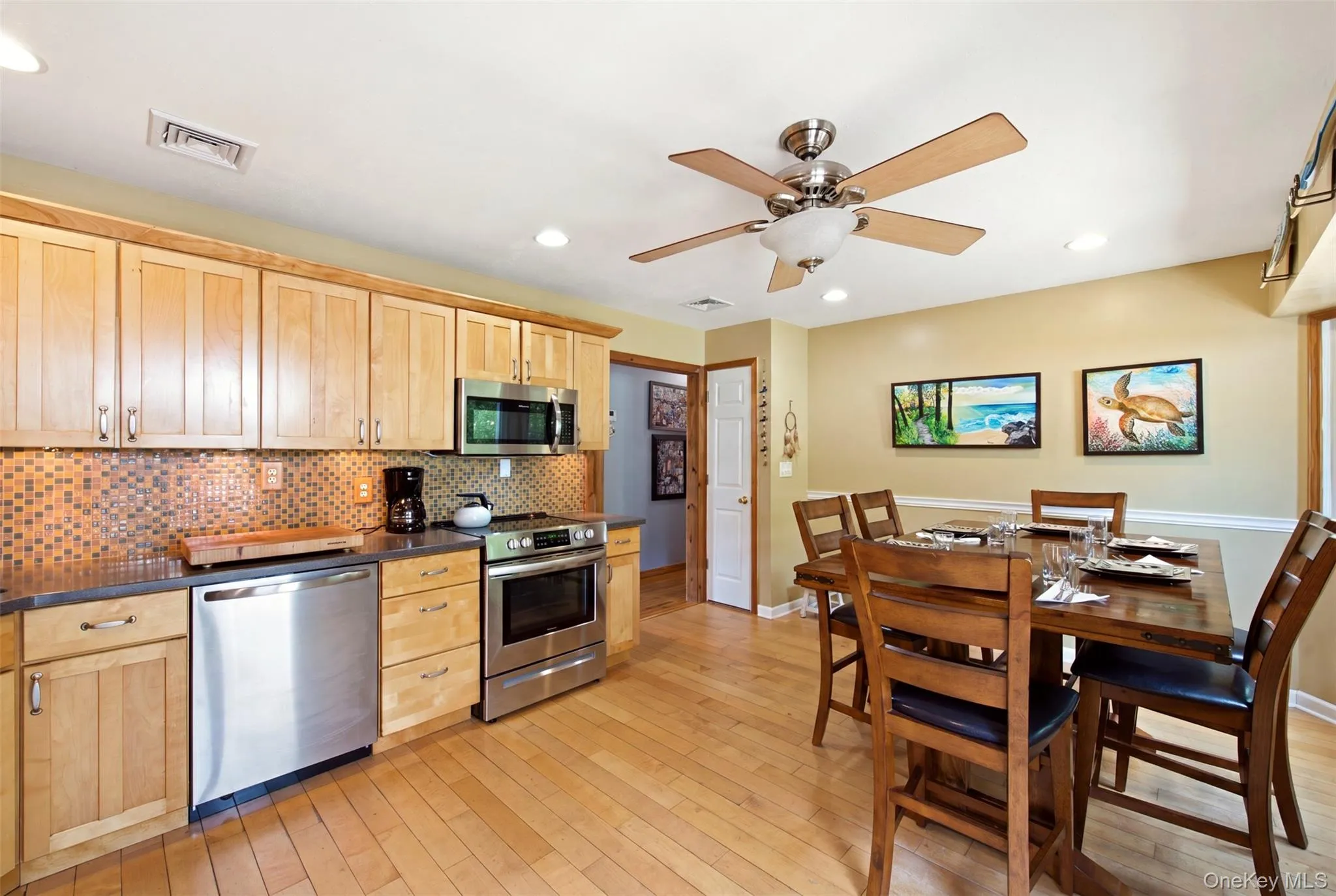 Wood floors, Silestone counter- tops Wood floors, Silestone counter- tops