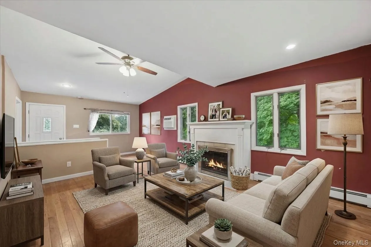Virtually staged lovely living room Virtually staged lovely living room