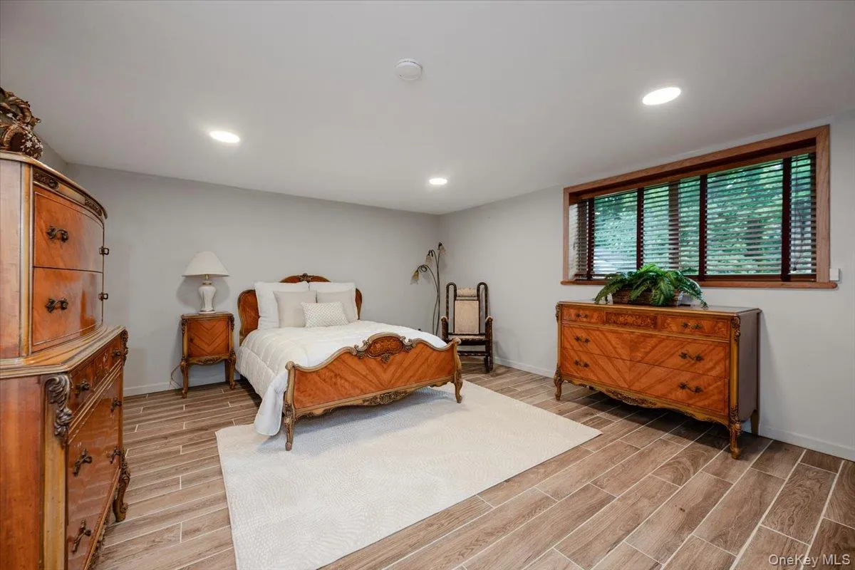 Bedroom 5 with full bath in basement Bedroom 5 with full bath in basement