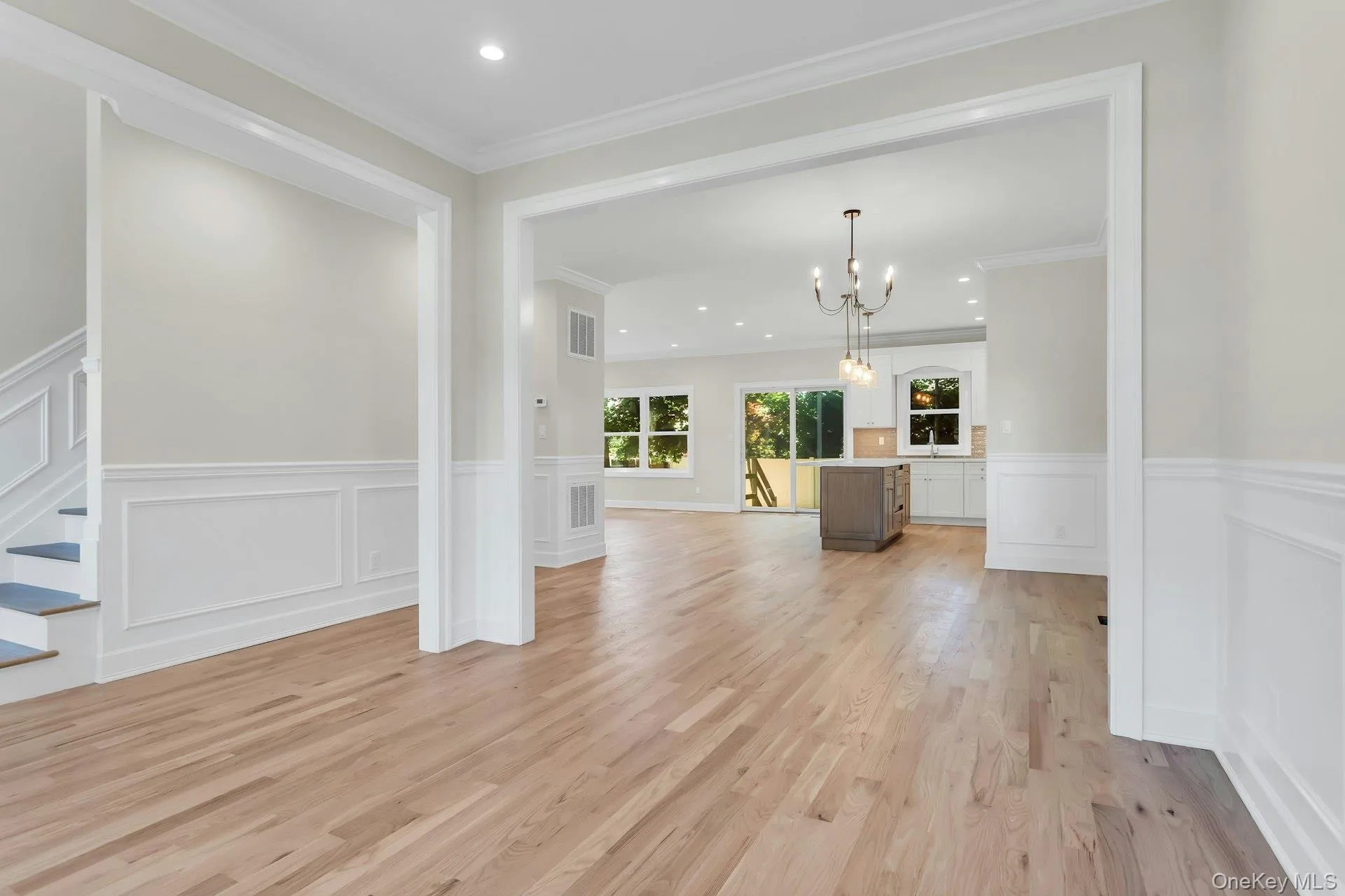 Open floor plan, beautiful hardwood natural floors throughout Open floor plan, beautiful hardwood natural floors throughout