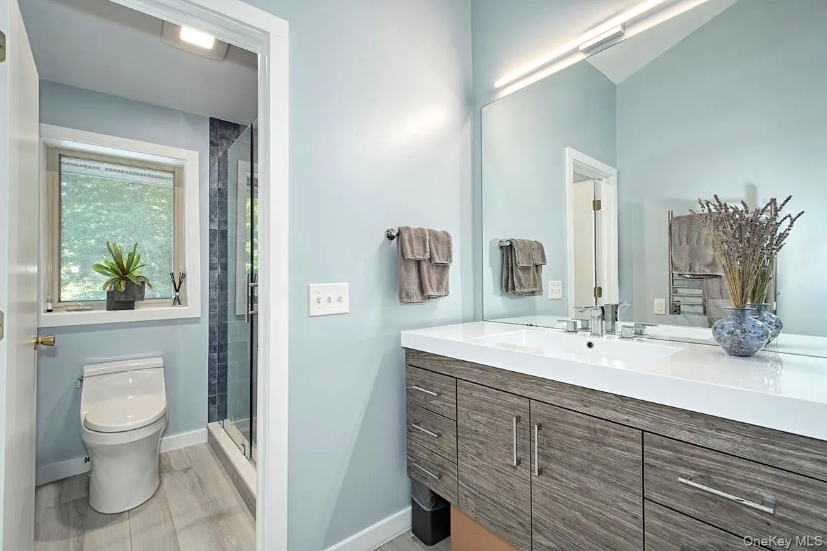 Primary bathroom Primary bathroom