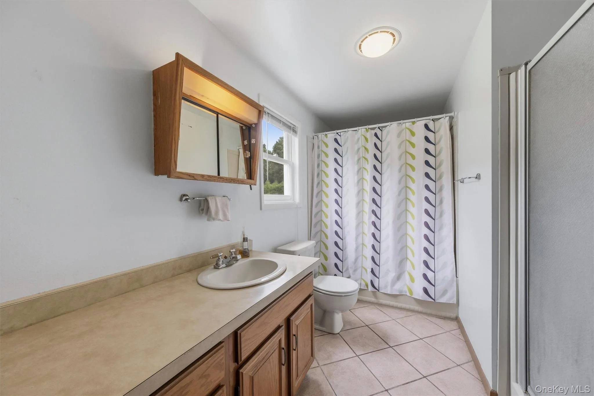 Tub and walk in shower. Tub and walk in shower.