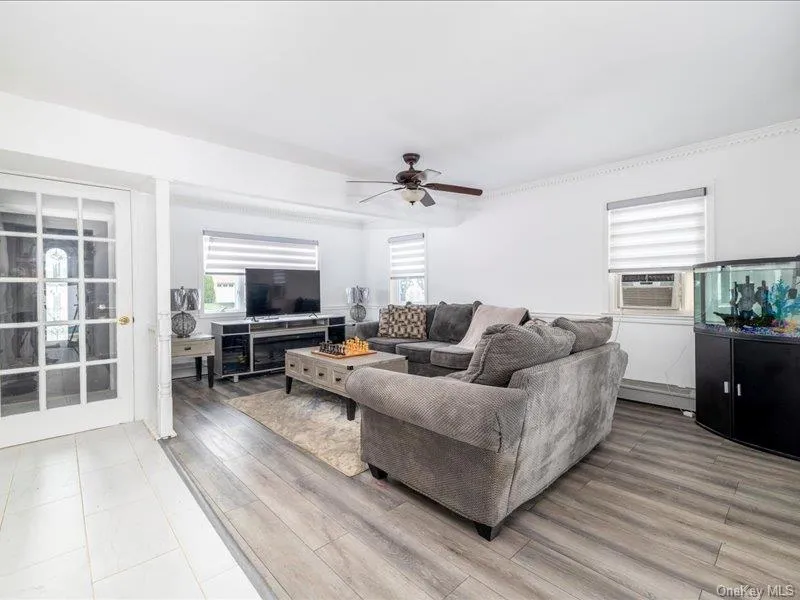 Large Living Room with French Doors Large Living Room with French Doors
