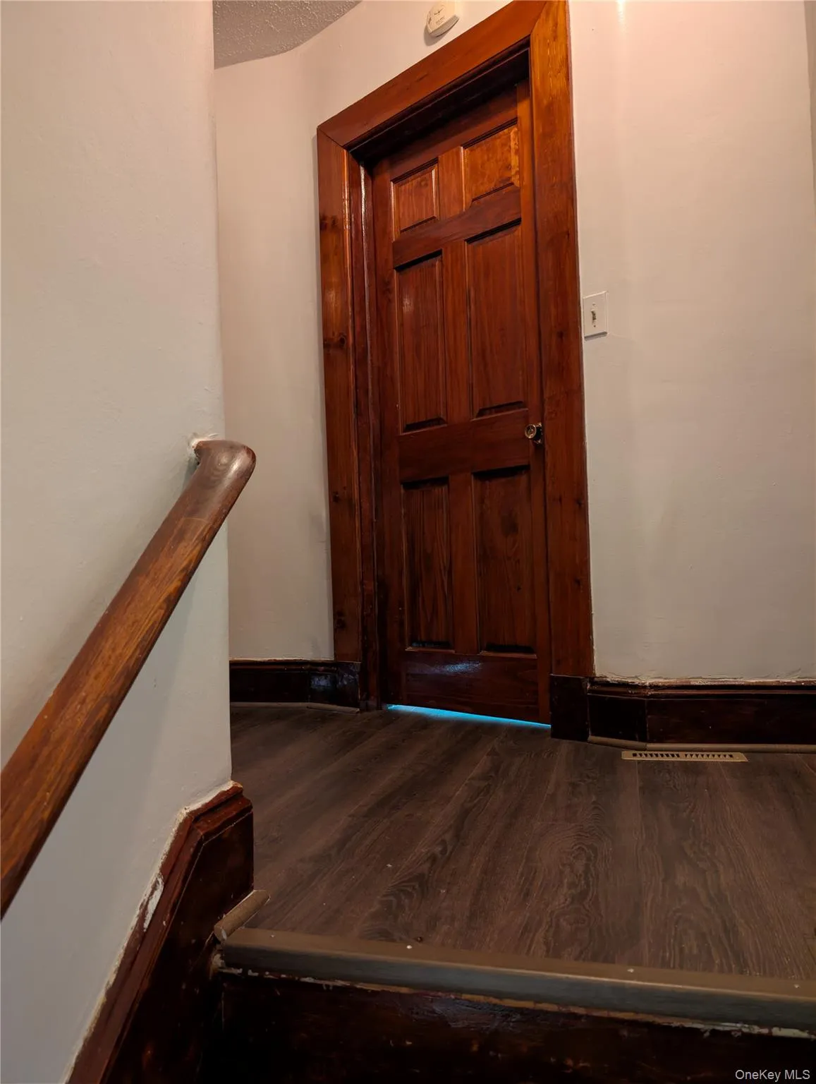 Curved staircase to second floor Curved staircase to second floor