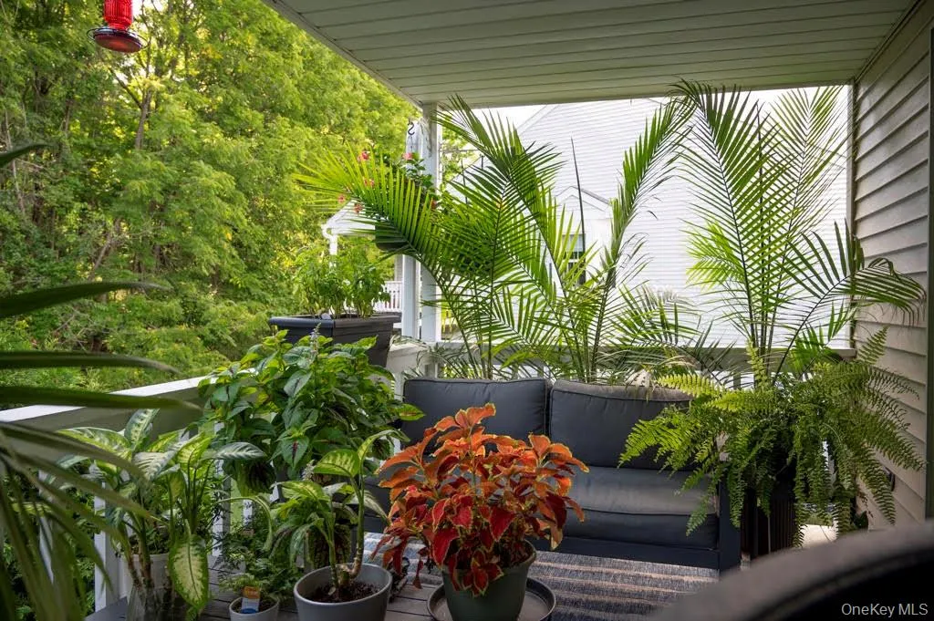 Beautiful private back deck Beautiful private back deck