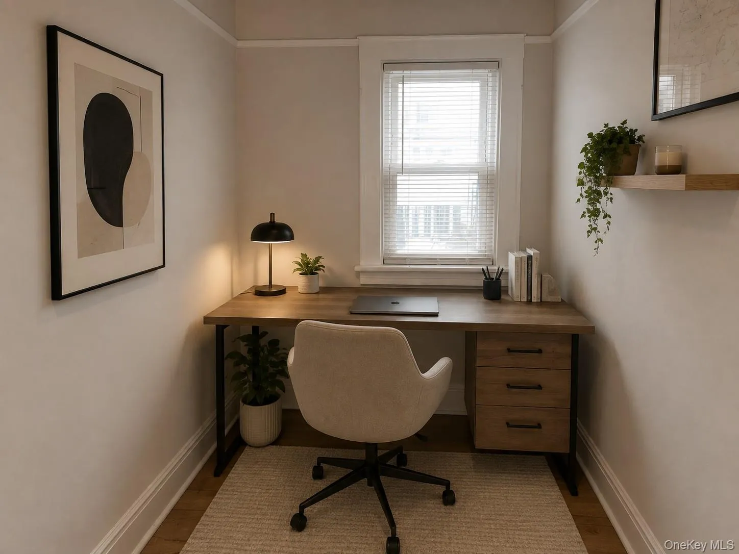 Flex room for office/nursery, virtually staged Flex room for office/nursery, virtually staged