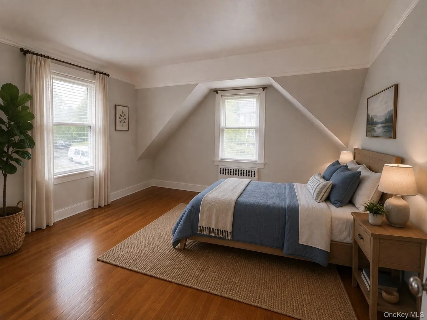 Bedroom 4, virtually staged Bedroom 4, virtually staged