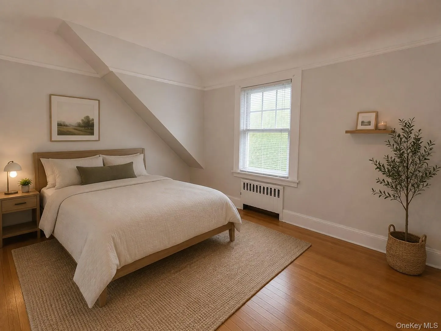 Bedroom 2, virtually staged Bedroom 2, virtually staged