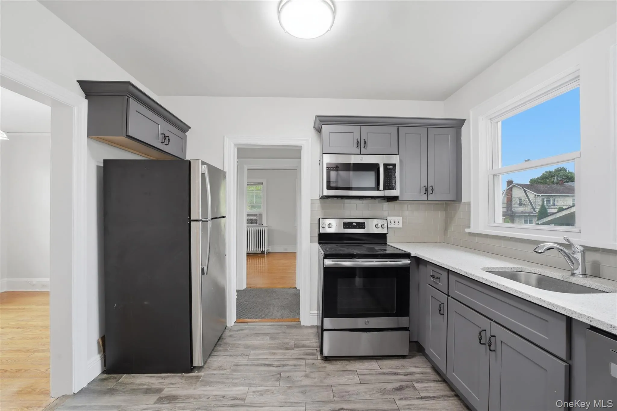 Open kitchen floor plan Open kitchen floor plan