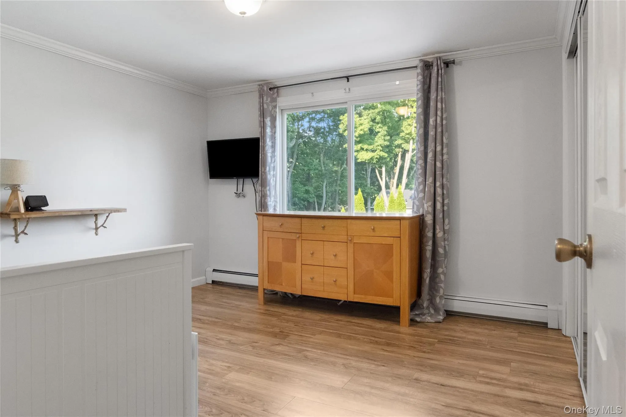 The view of the pool from this bedroom is so beautiful, you'll spend all your time in it wishing you were out back. The view of the pool from this bedroom is so beautiful, you'll spend all your time in it wishing you were out back.