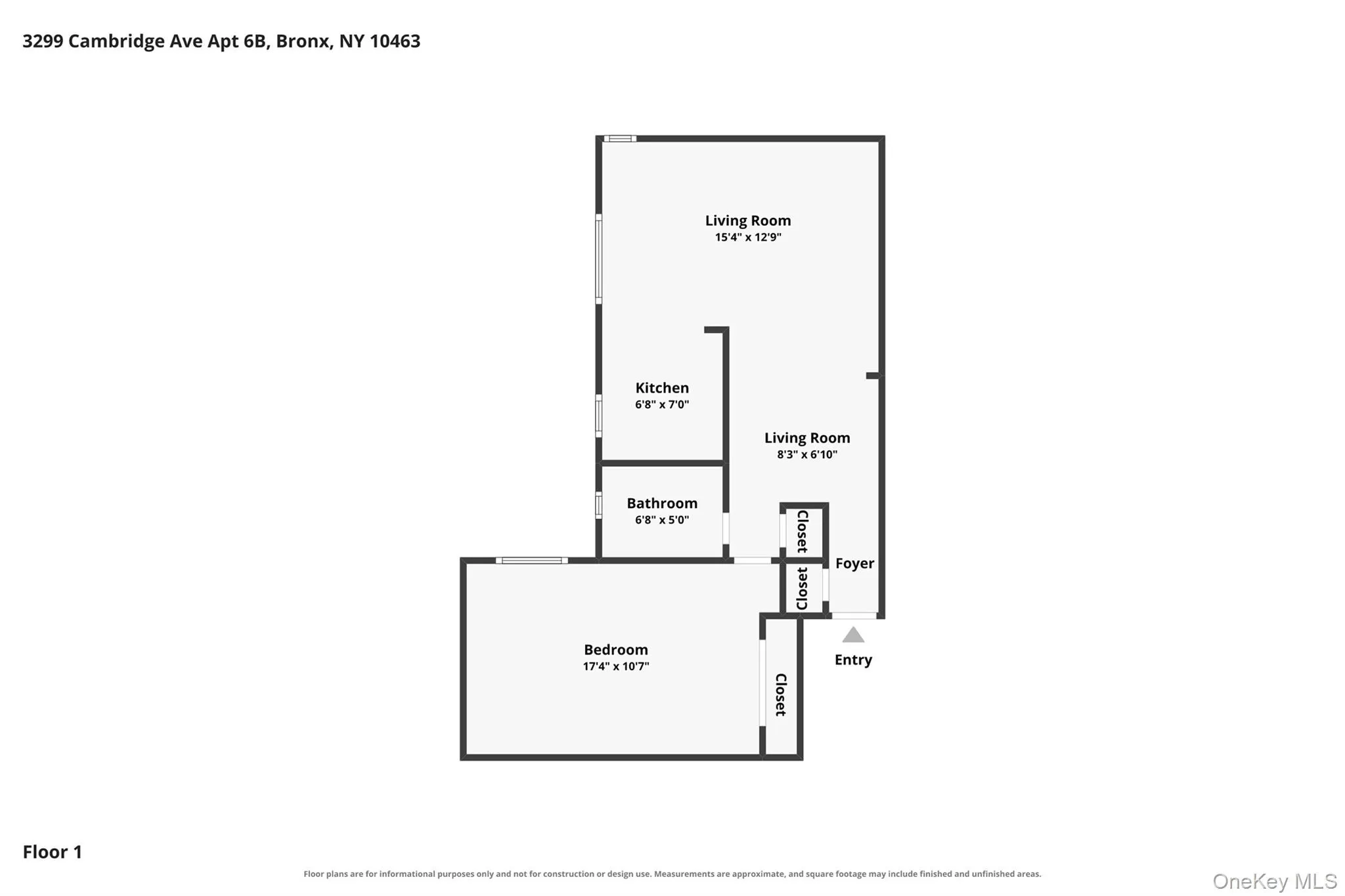 3299 Cambridge Avenue, New York, NY, 1 Bedroom Bedrooms, 3 Rooms Rooms,1 BathroomBathrooms,Residential,For Rent,Cambridge,0,1033466 3299 Cambridge Avenue, New York, NY, 1 Bedroom Bedrooms, 3 Rooms Rooms,1 BathroomBathrooms,Residential,For Rent,Cambridge,0,1033466