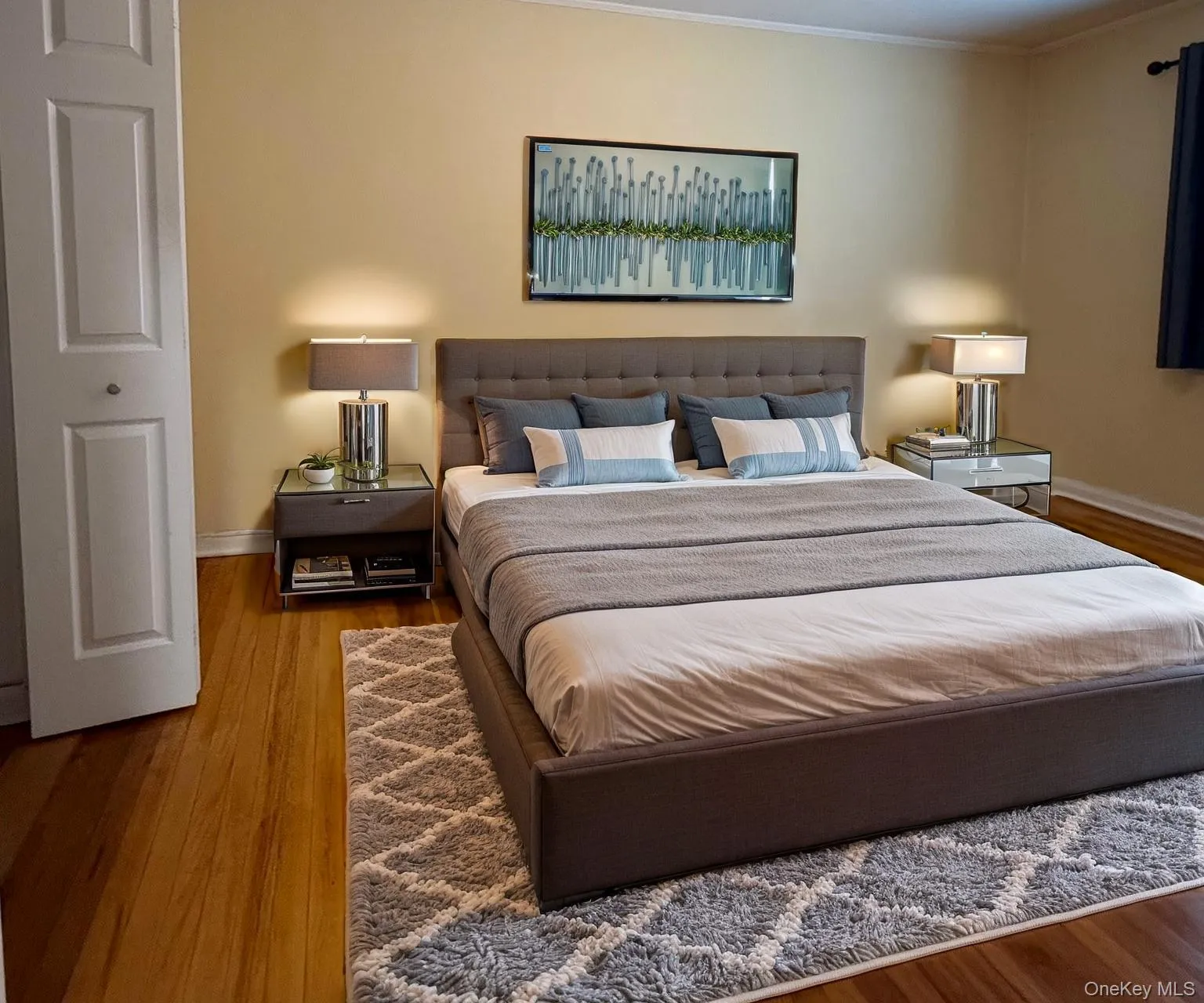 Hardwood flooring throughout featuring a neutral color palette Hardwood flooring throughout featuring a neutral color palette