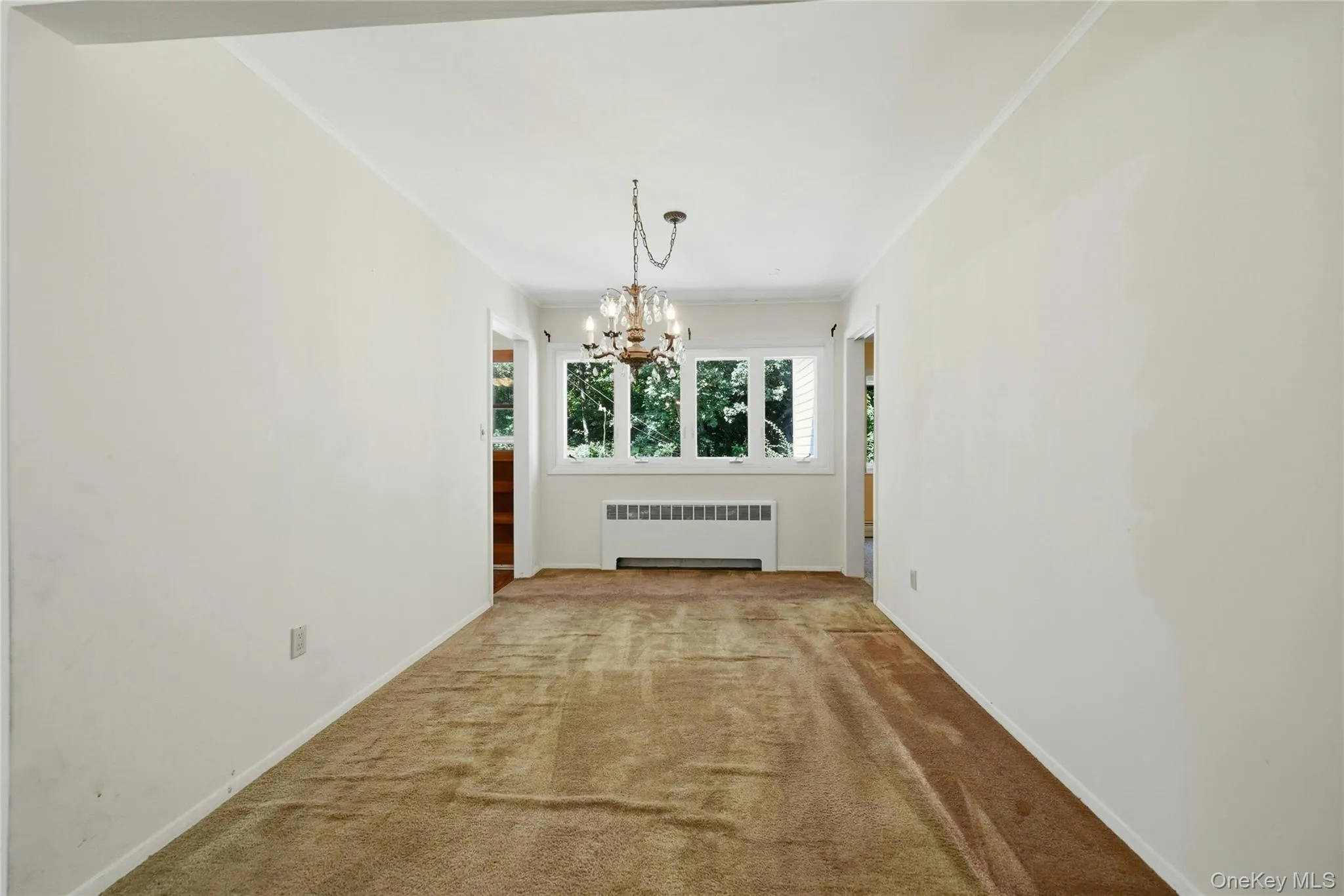 Formal dining room off the living room Formal dining room off the living room