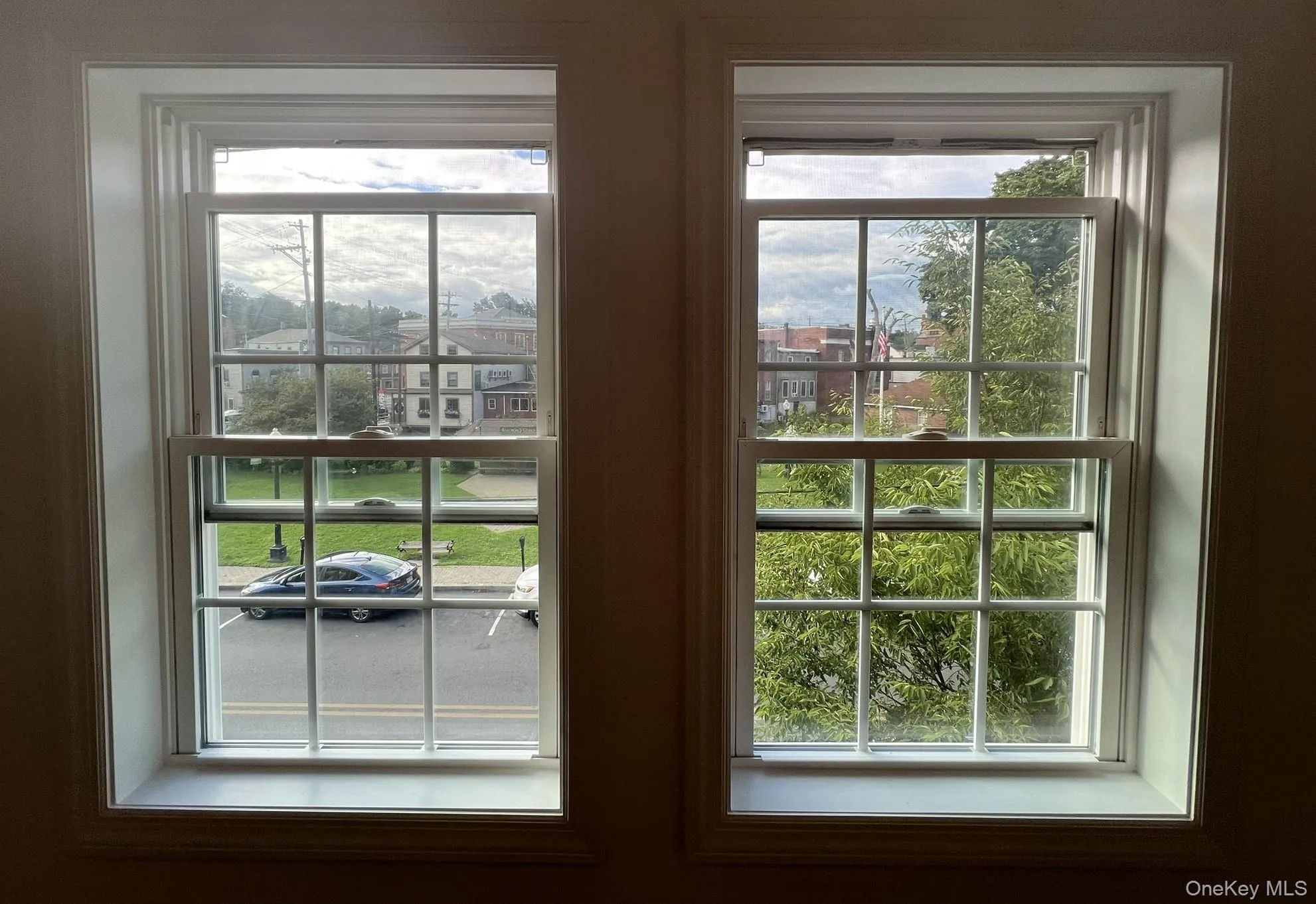 Living room view of "The Green" on Railroad Avenue. Living room view of "The Green" on Railroad Avenue.
