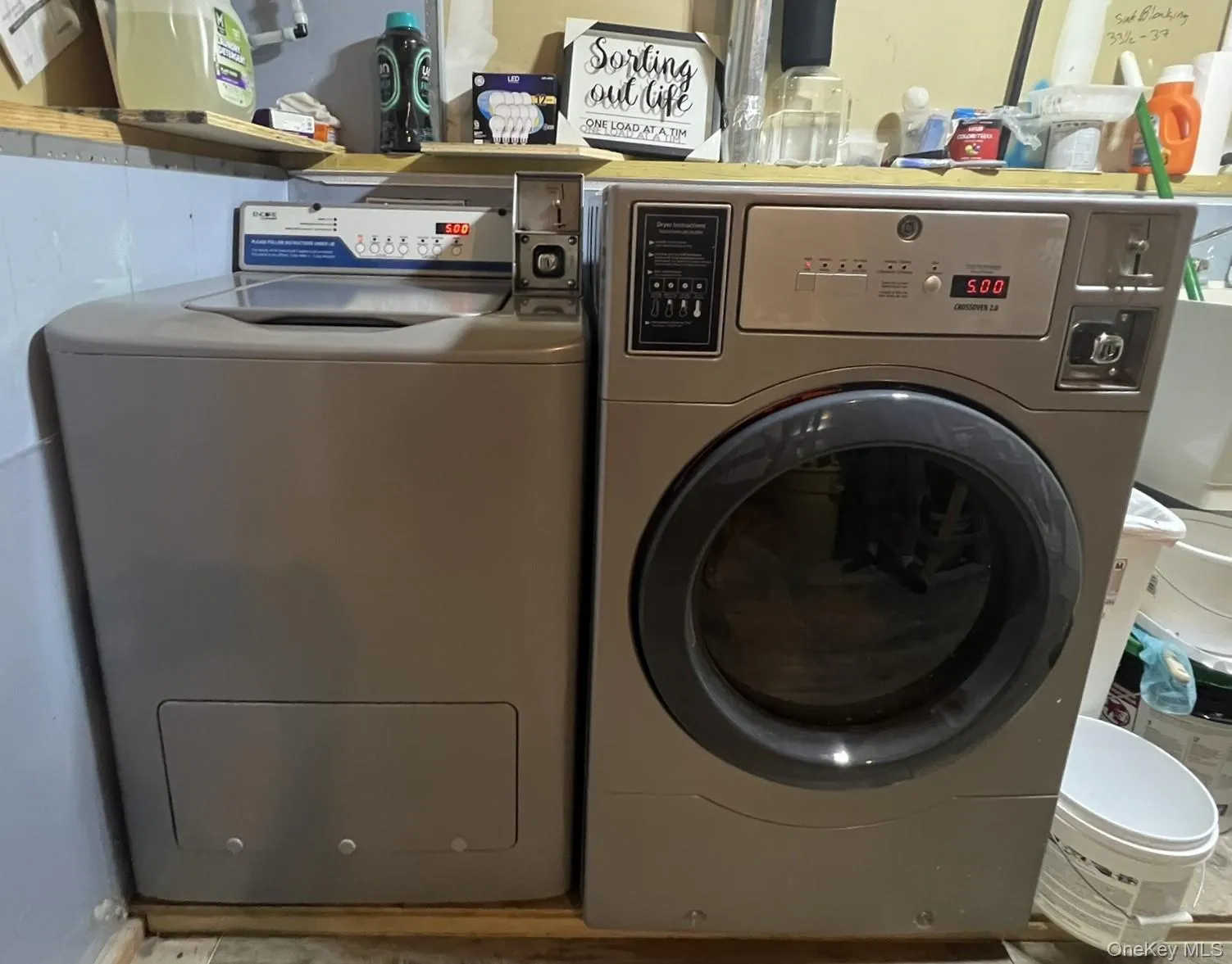 Washer & Dryer in separate utility room on the same floor as apartment. Washer & Dryer in separate utility room on the same floor as apartment.
