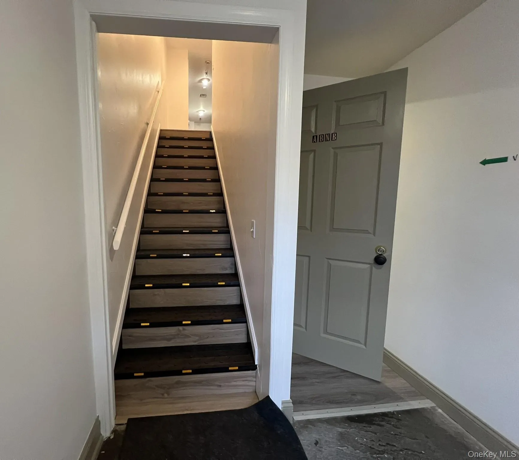 Stairs to Apartment. Stairs to Apartment.