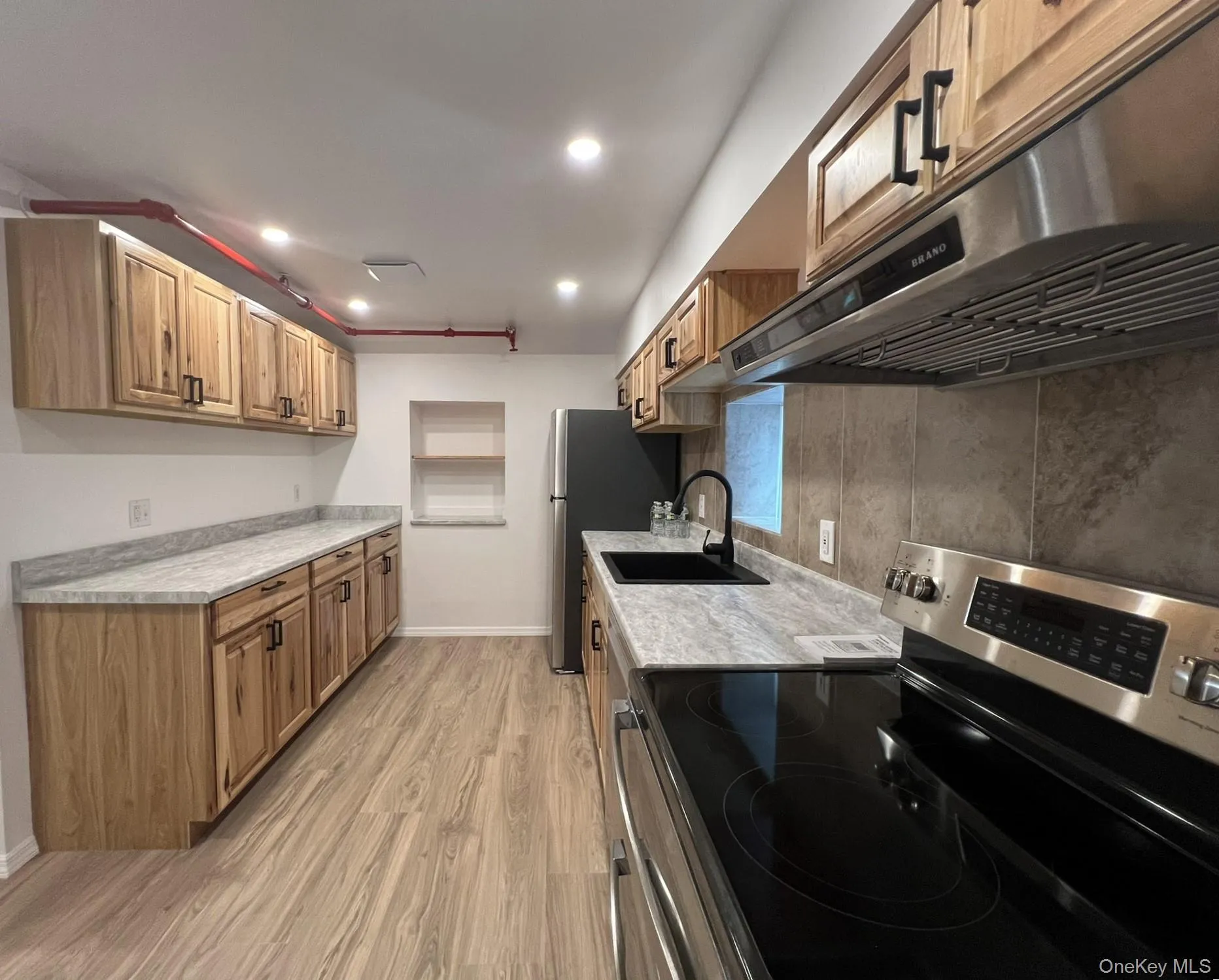 Large Galley Style Kitchen. Large Galley Style Kitchen.