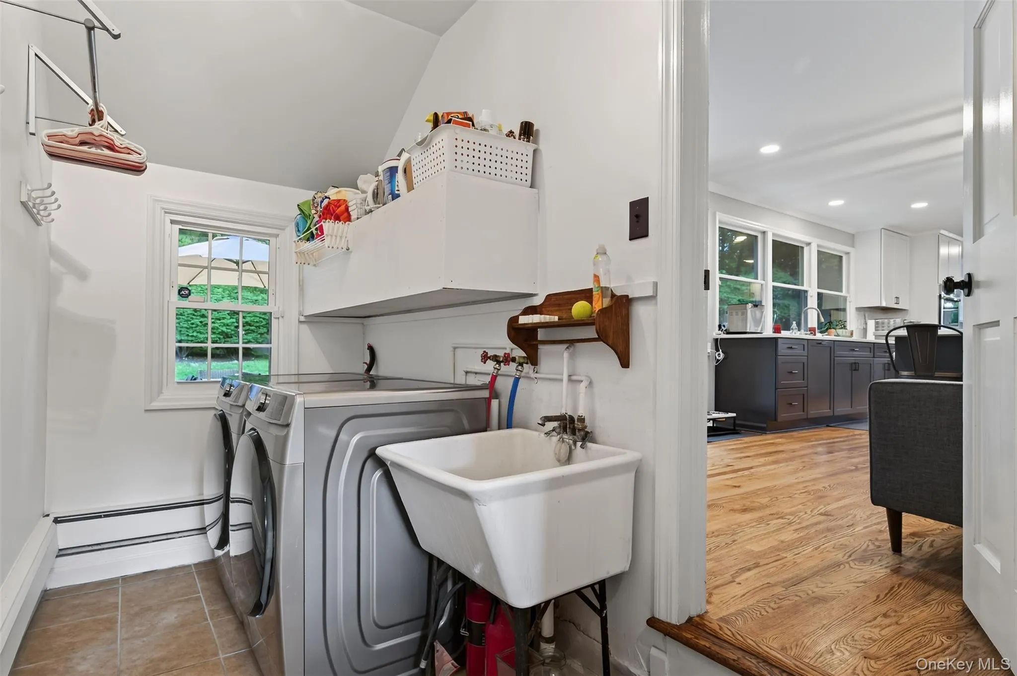 Laundry on main level off kitchen Laundry on main level off kitchen