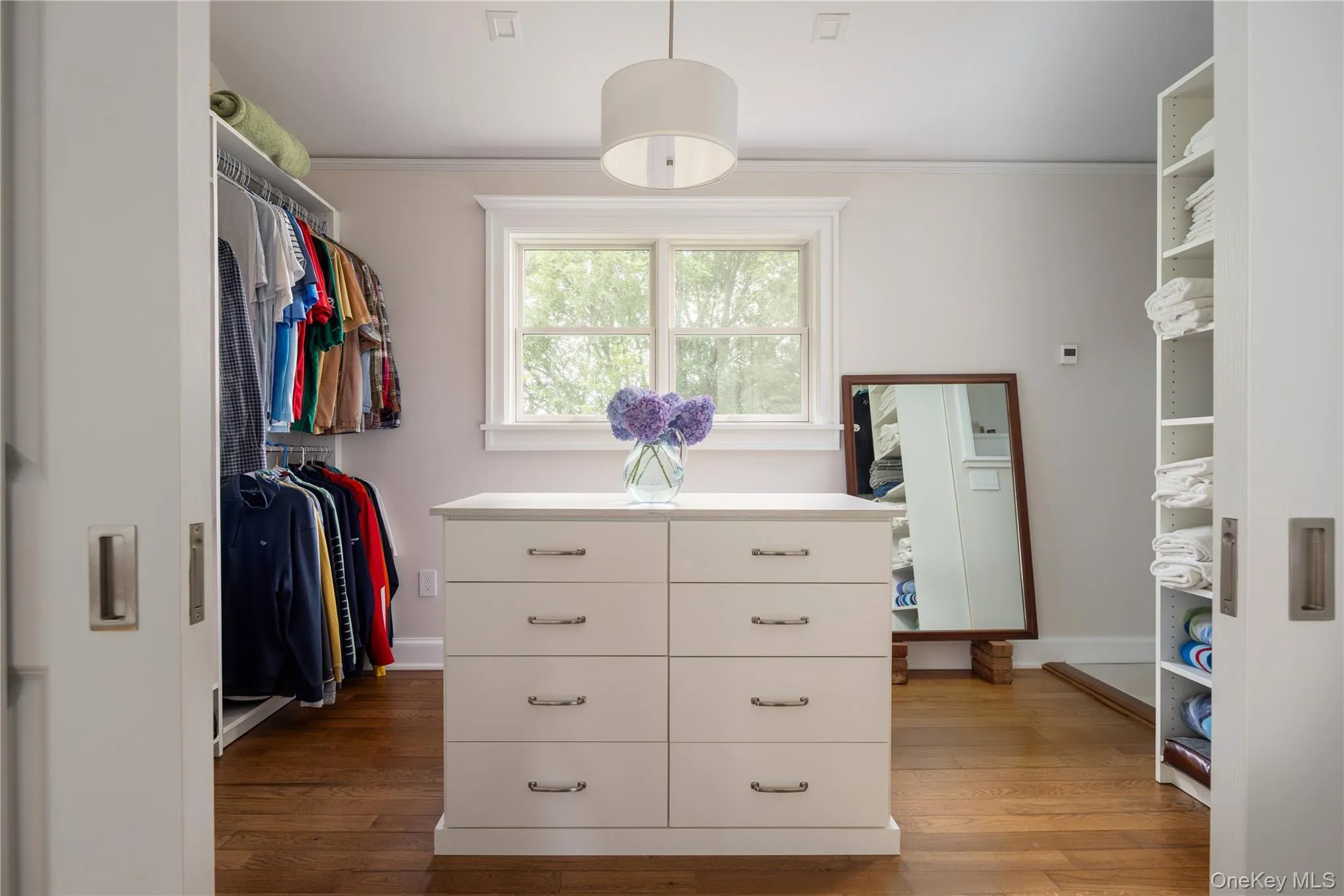 Huge walk-in closet in primary bedroom Huge walk-in closet in primary bedroom