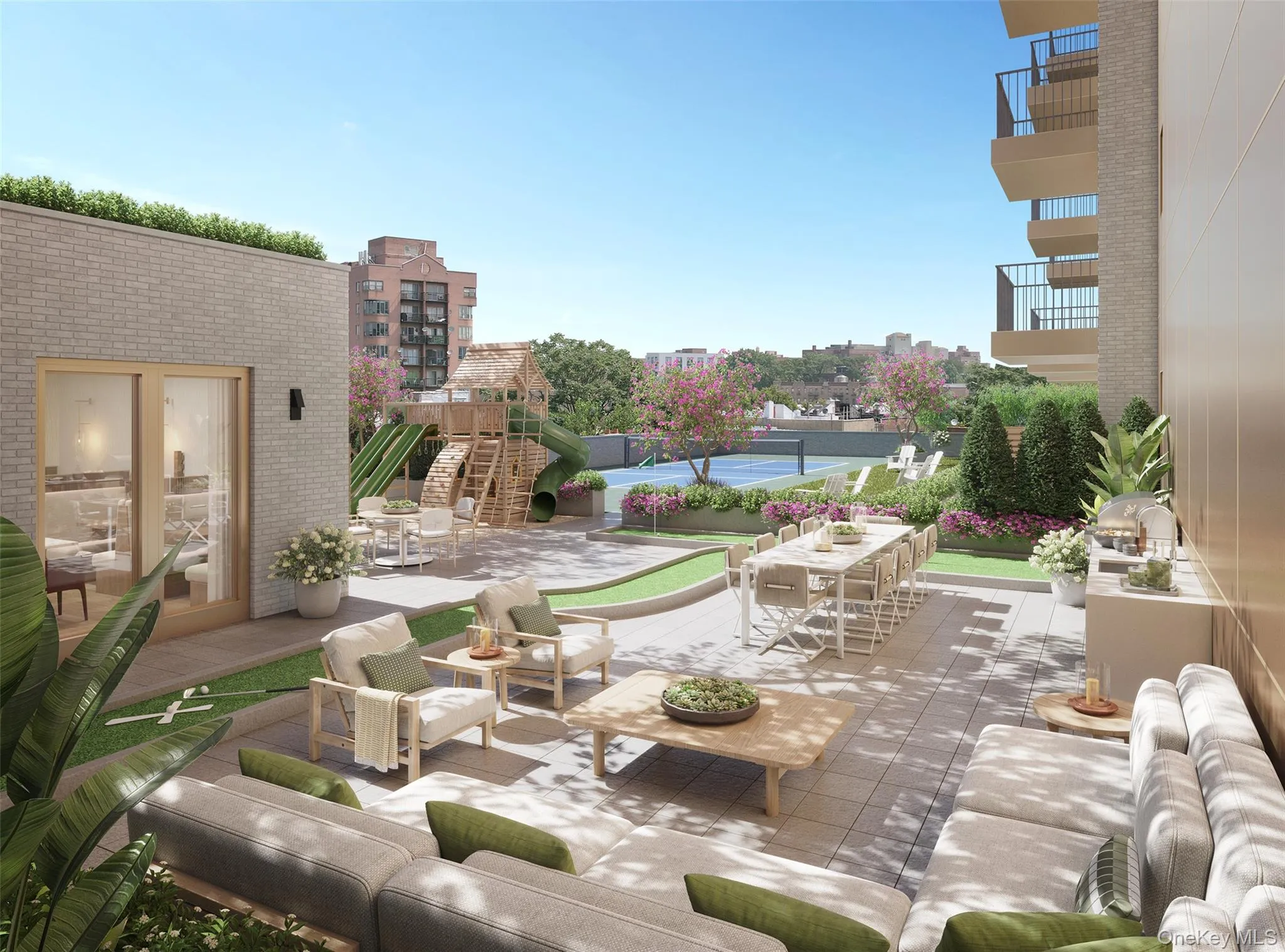 View of patio / terrace with an outdoor living space, outdoor dining area, and grilling area View of patio / terrace with an outdoor living space, outdoor dining area, and grilling area