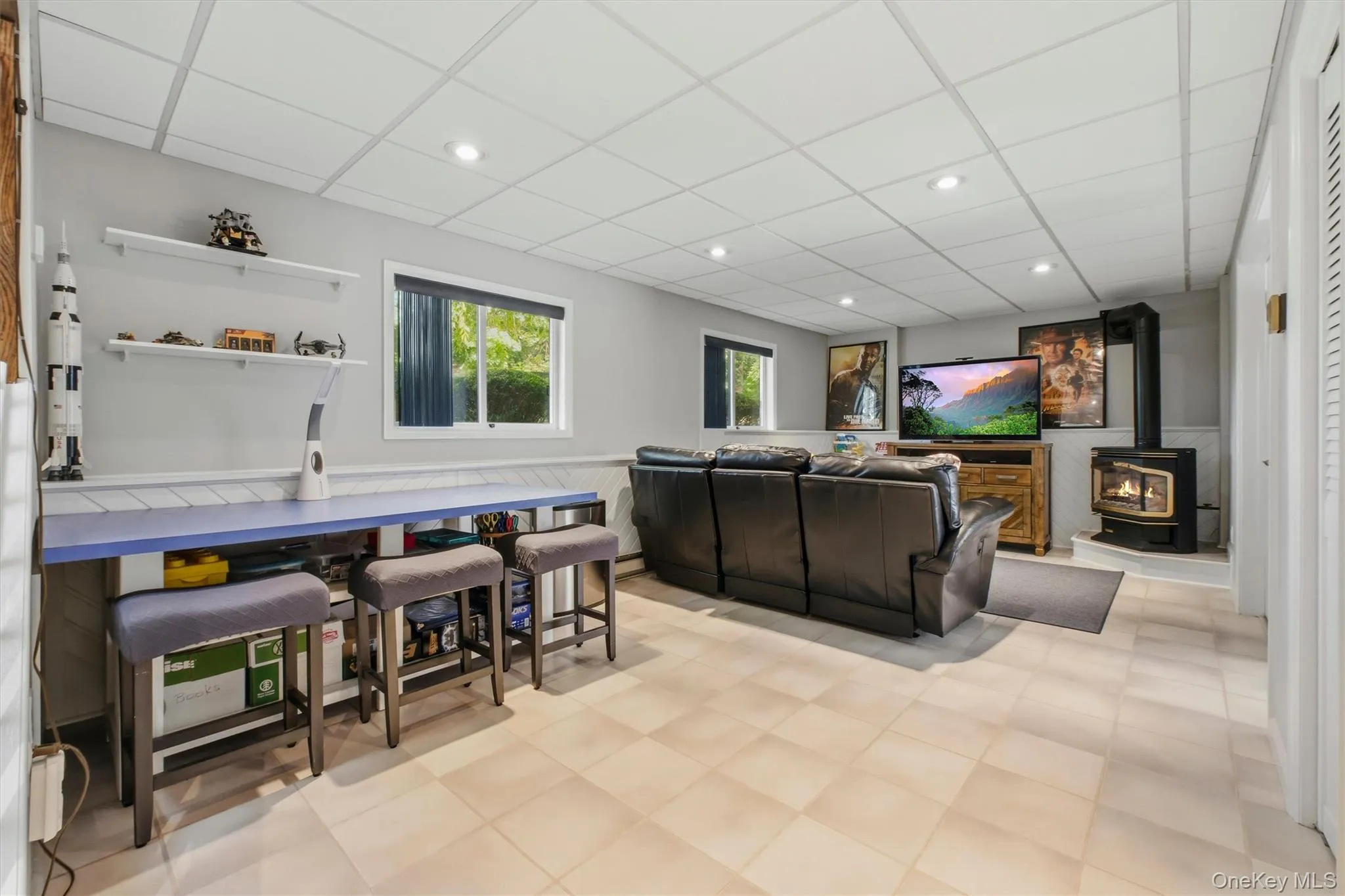 Recreation room/ Den space Recreation room/ Den space
