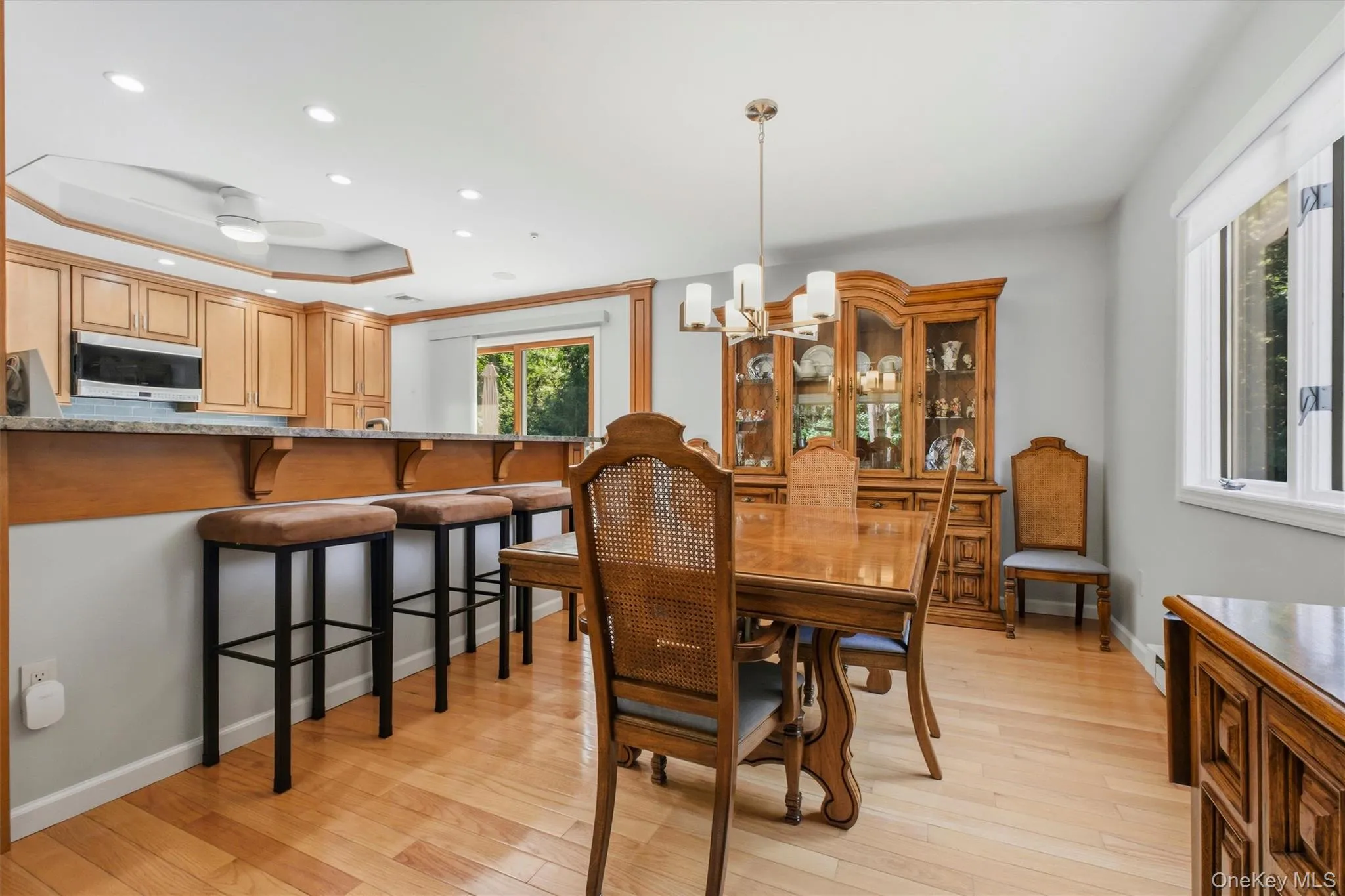 Dining room and Kitchen areas Dining room and Kitchen areas