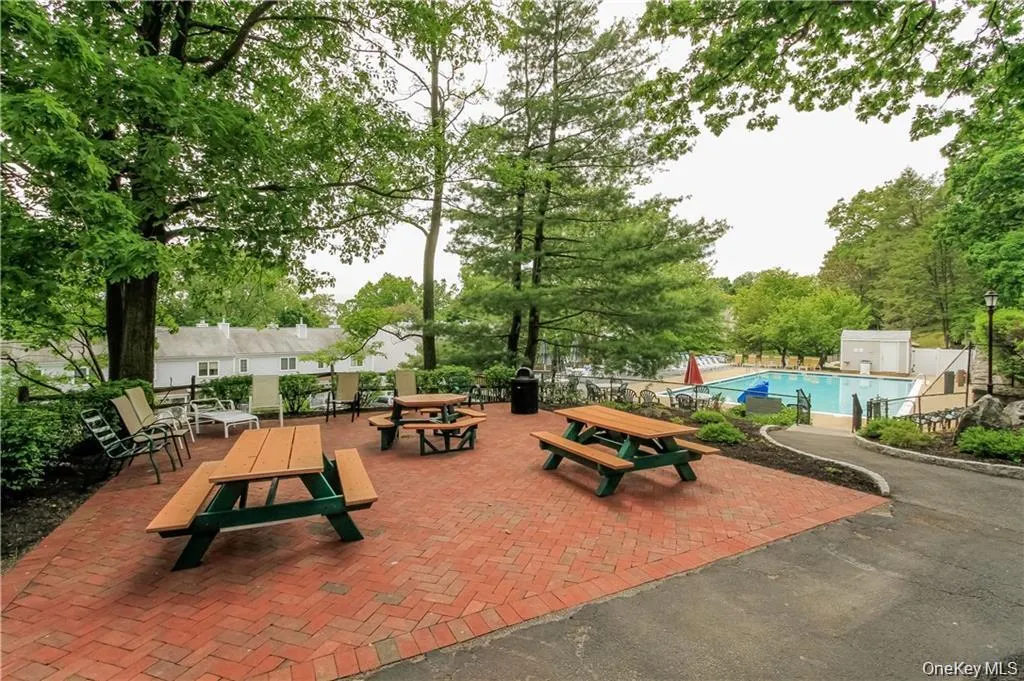 Picnic area around the Community pool Picnic area around the Community pool