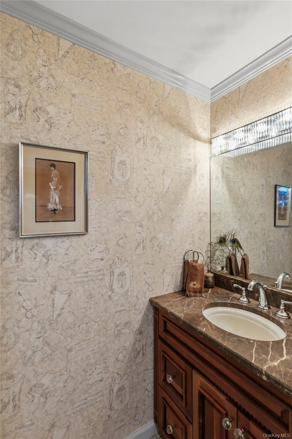 Powder room on main level Powder room on main level