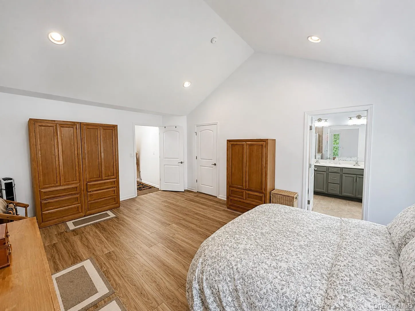 Large Primary Bedroom with primary bath and walk in closet Large Primary Bedroom with primary bath and walk in closet