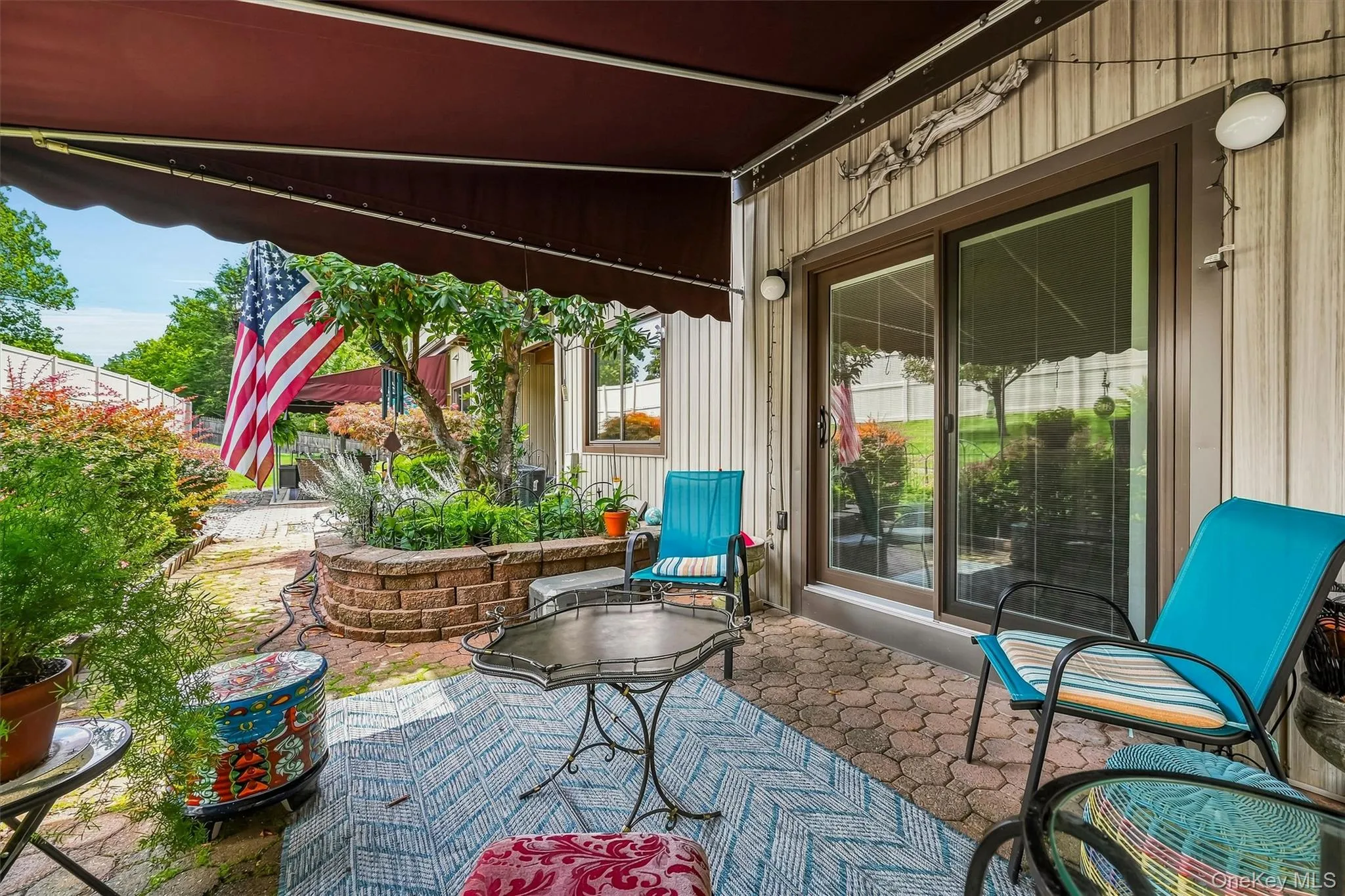 Private, paver patio! Private, paver patio!