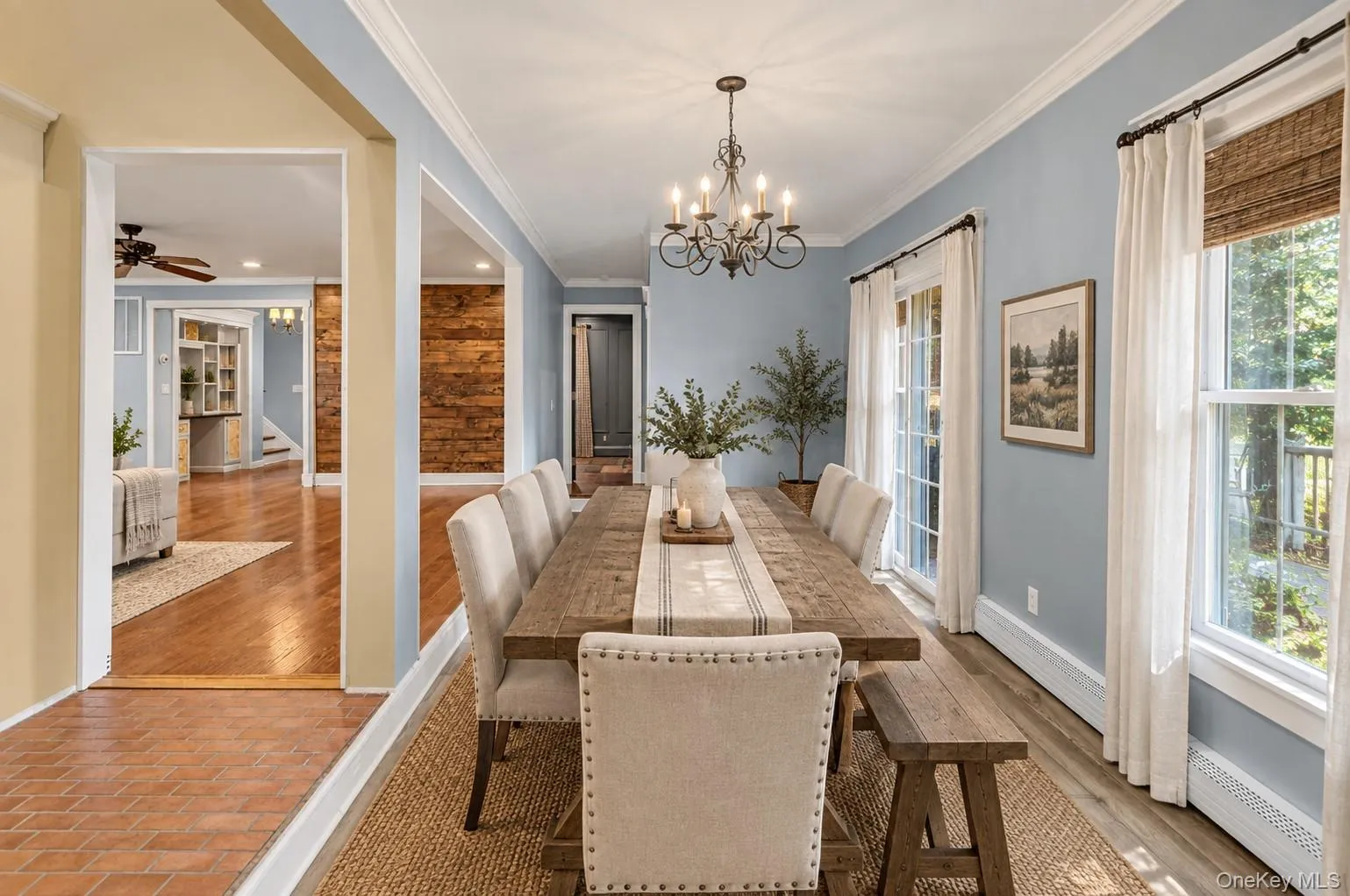 Virtually Staged Dining Area Virtually Staged Dining Area