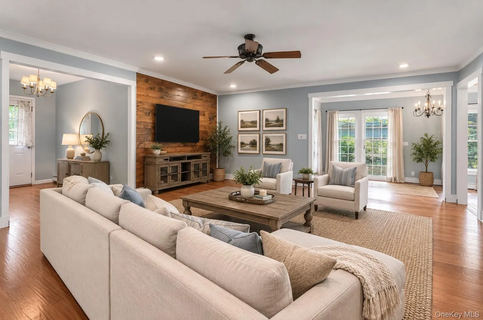 Virtually Staged Great Room Virtually Staged Great Room