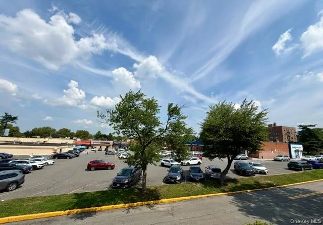 shopping center right next to building shopping center right next to building